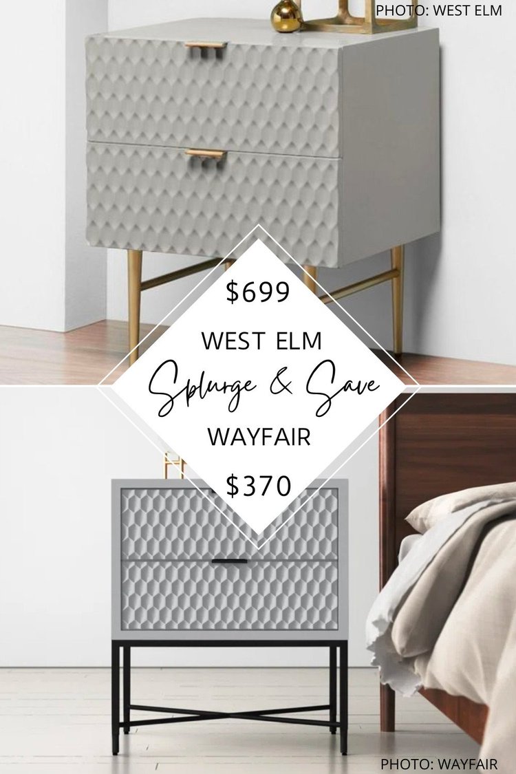 WEST ELM AUDREY NIGHTSTAND DUPE — KENDRA FOUND IT