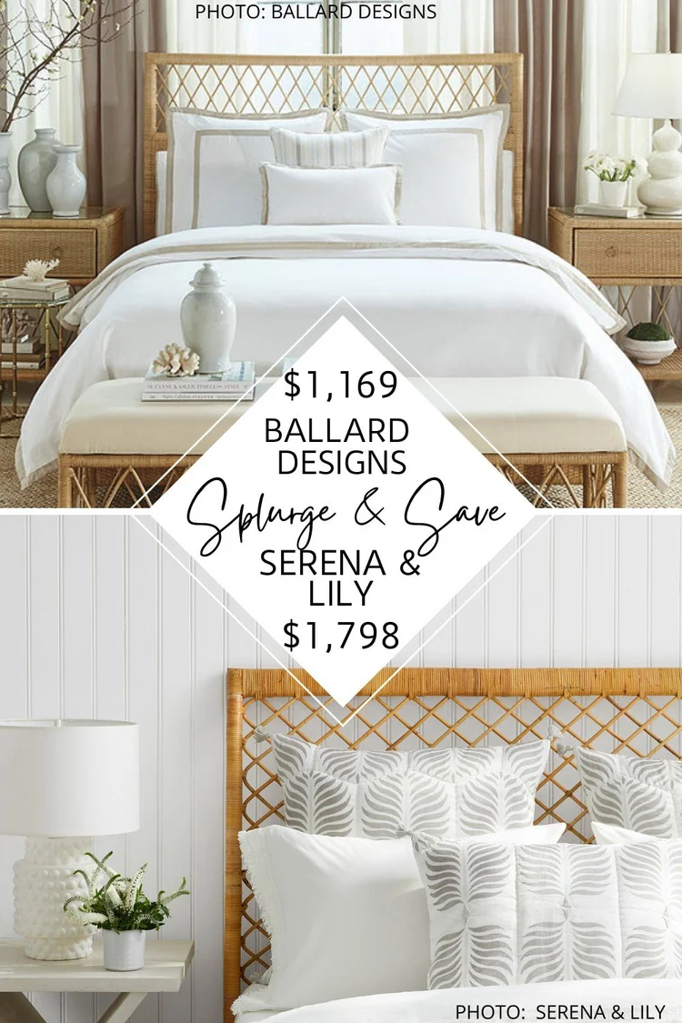 SERENA AND LILY AVALON BED DUPE — KENDRA FOUND IT