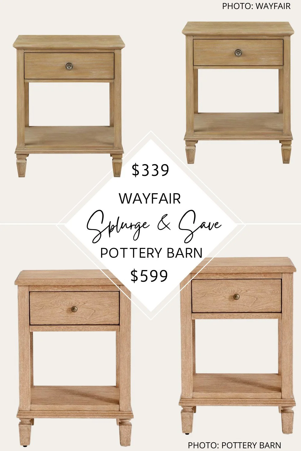 POTTERY BARN SAUSALITO NIGHTSTAND DUPE — KENDRA FOUND IT