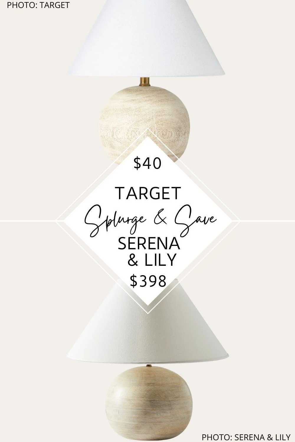 SERENA AND LILY BEACHSIDE TABLE LAMP DUPE — KENDRA FOUND IT