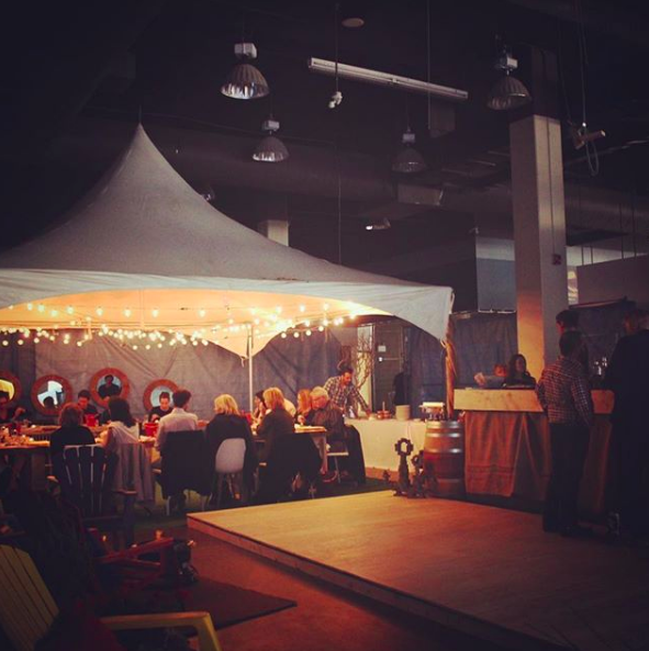 Vignettes Does Dining 2016- Participating Restaurant: Black Pearl Art Direction & Design: Laura Kurylo of Mojo Design Inc, Lindsay Elms of Lori Elms Group, Niki Flis Designs Sponsors: Edmonton Economic Development Corporation, Divine Flooring, Flaman, F2 Furnishings, Flor de Cana Rum, Charton Hobbs