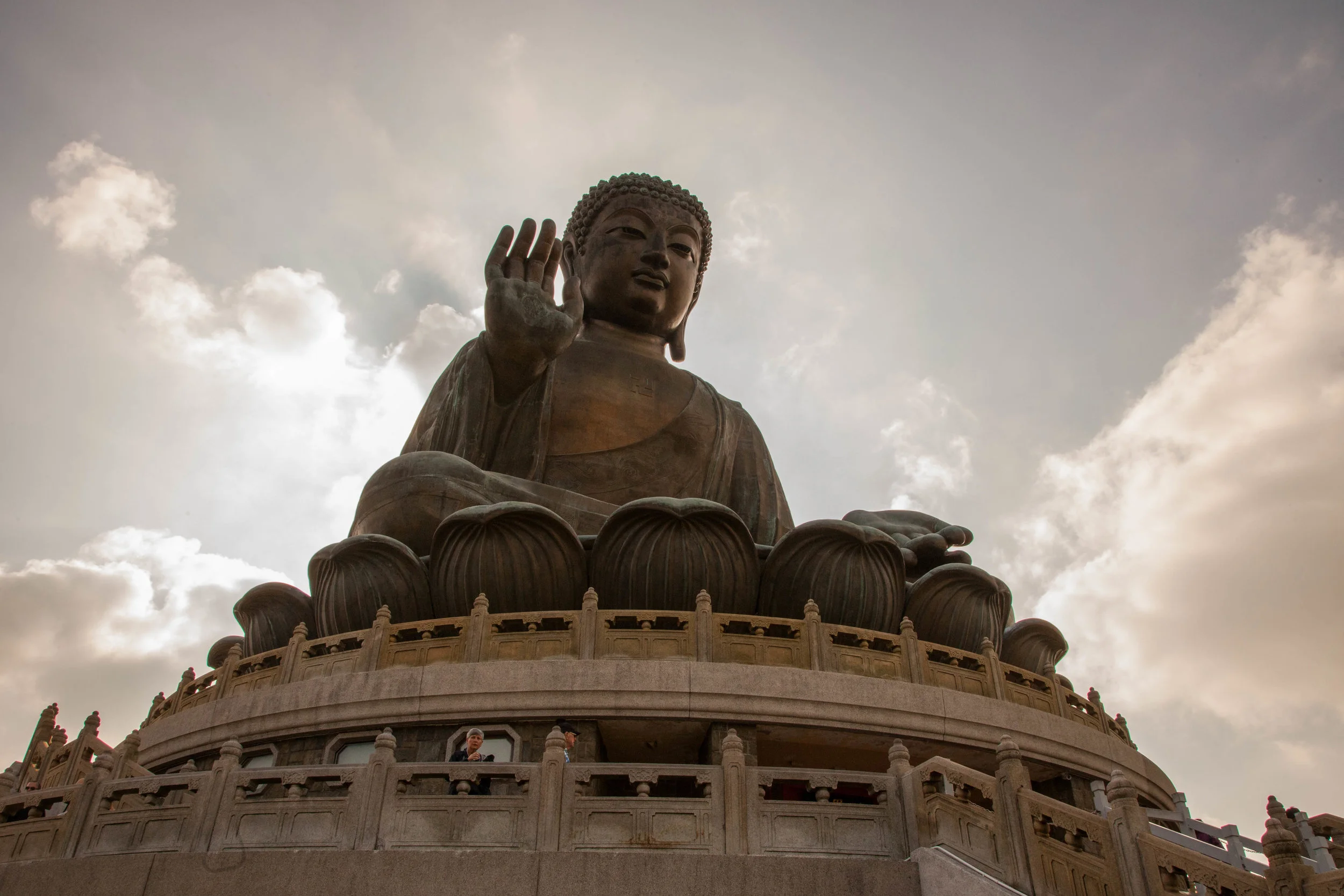 The Big Buddha up close.