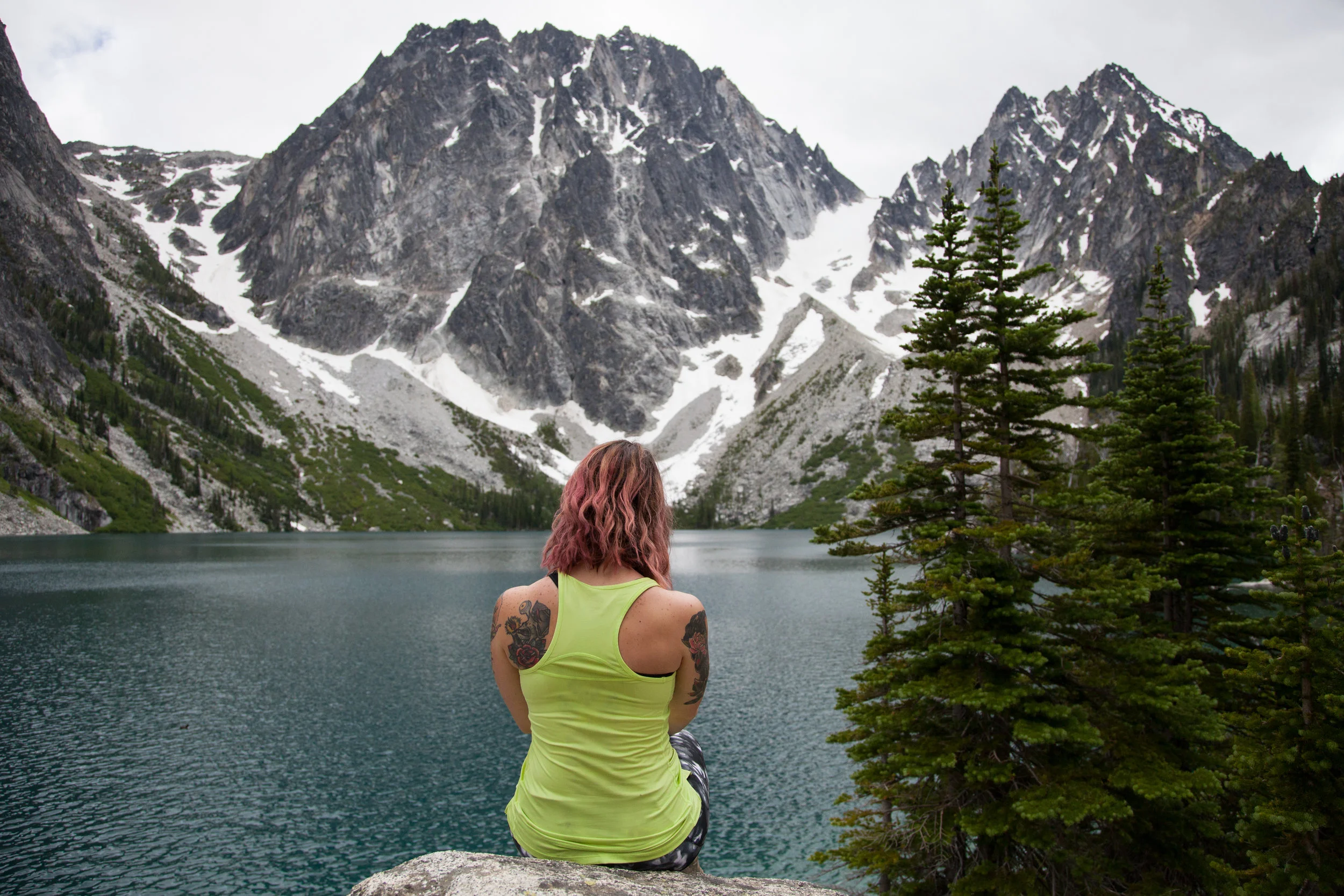 Colchuck lake was another favorite, even if Brian was miserable for most of the hike.