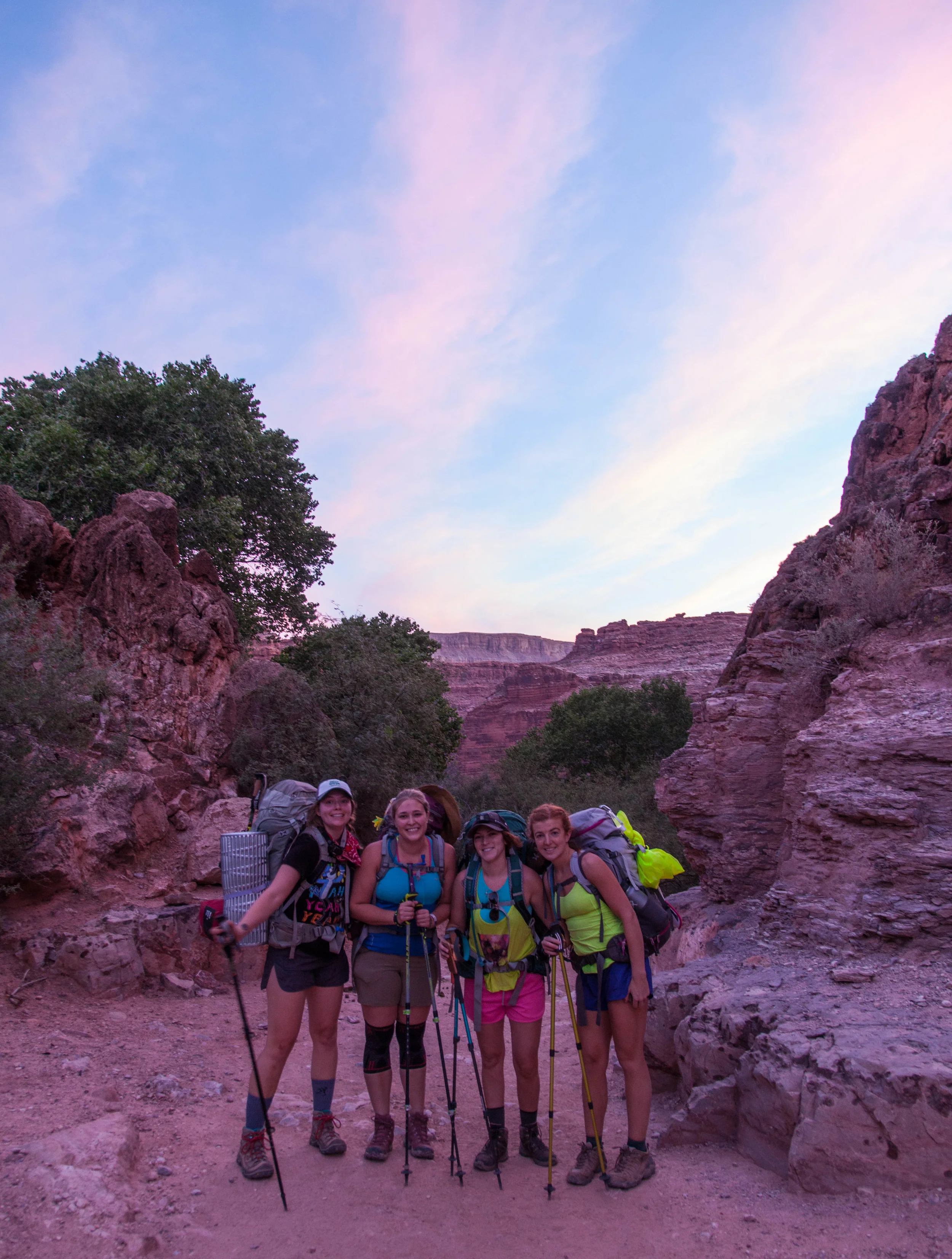 Right outside the village of Supai on our hike out.