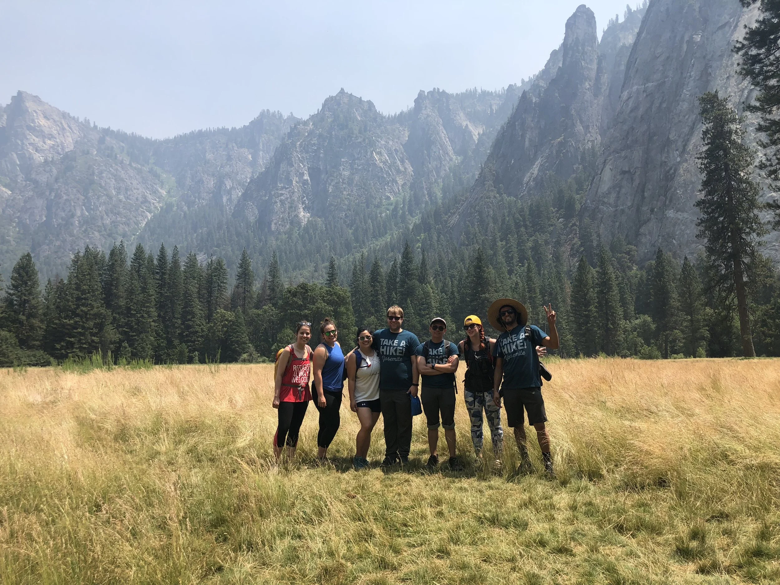 Our group at El Capitan Meadow!