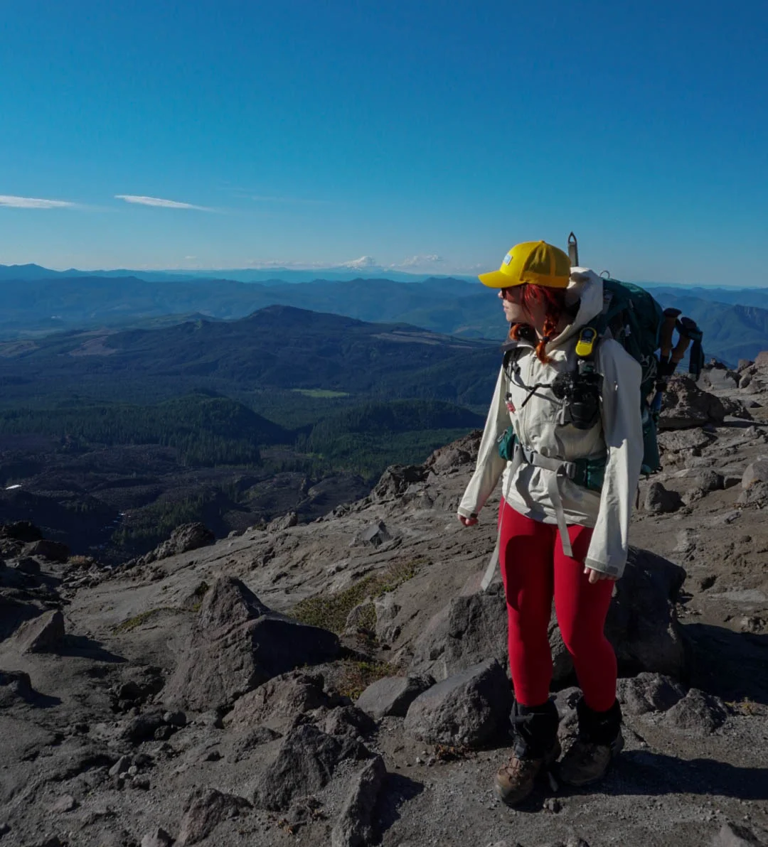 Photo from my first climb of Mount Saint Helens.