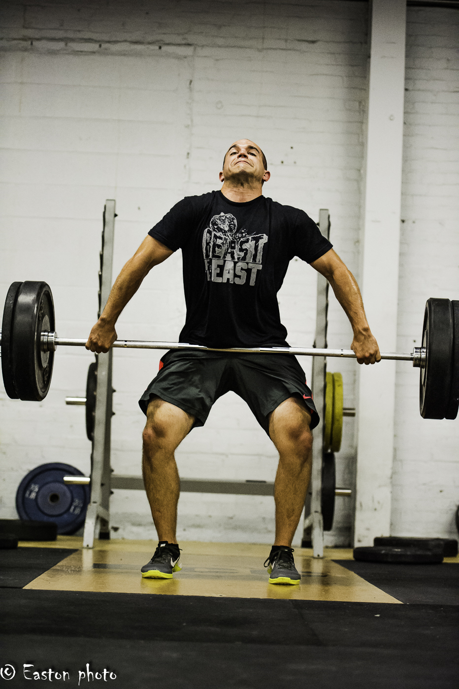 Coach Mark getting his Beastmode on!