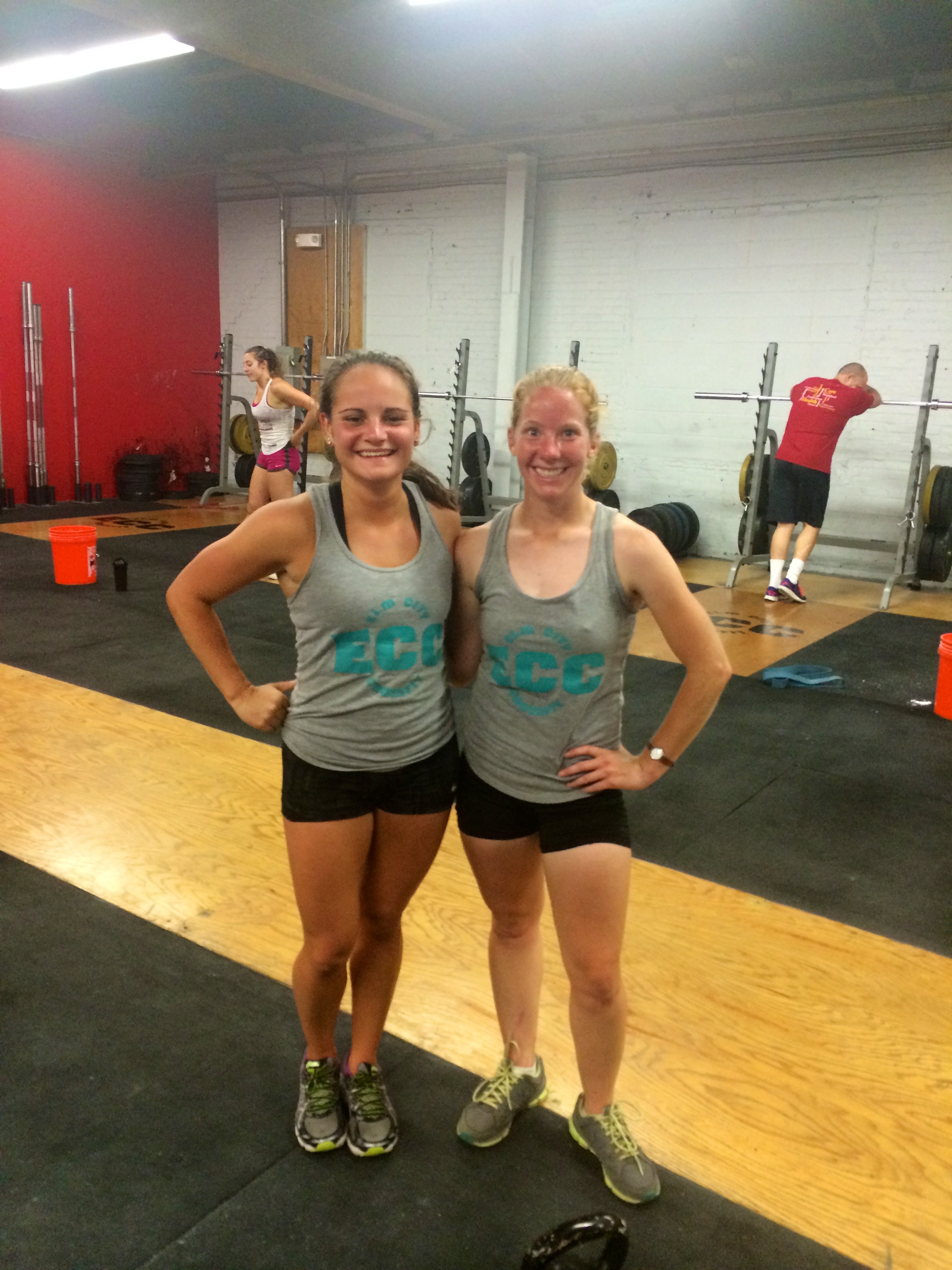 Katie and a Surprise visit from Carly! The Girls of Elm City CrossFit 