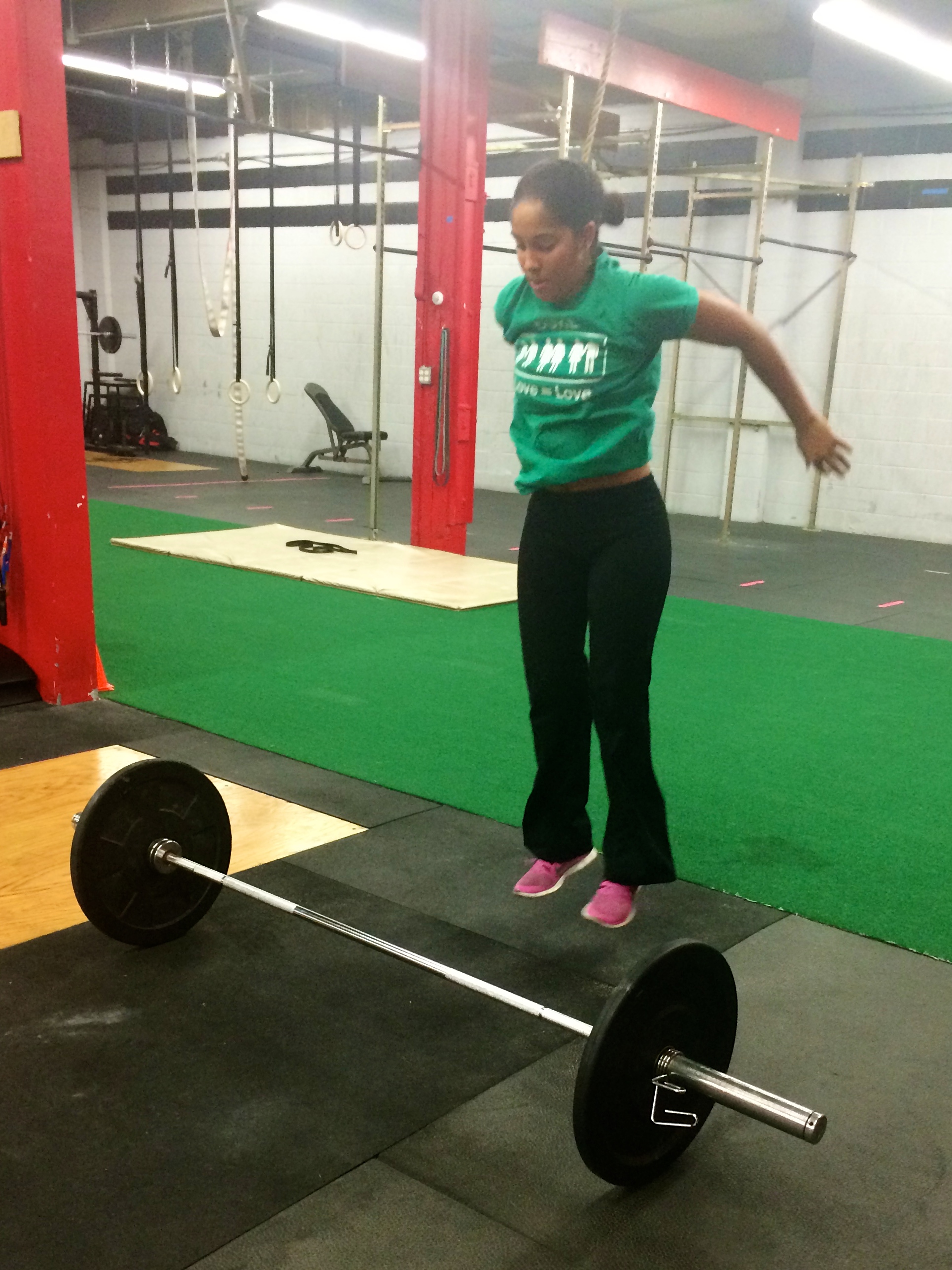 Xan showing the bar who is boss
