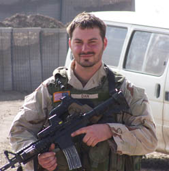 With heavy hearts we dedicate this workout to Army Sgt 1st Class Daniel Crabtree who was killed in Al Kut, Iraq on Thursday June 8th. To Daniel's family and friends, we express our sorrow; to his wife Kathy and daughter Mallory, we tearfully acknowledge your loss as the true cost of freedom. Fair Winds, Daniel. 