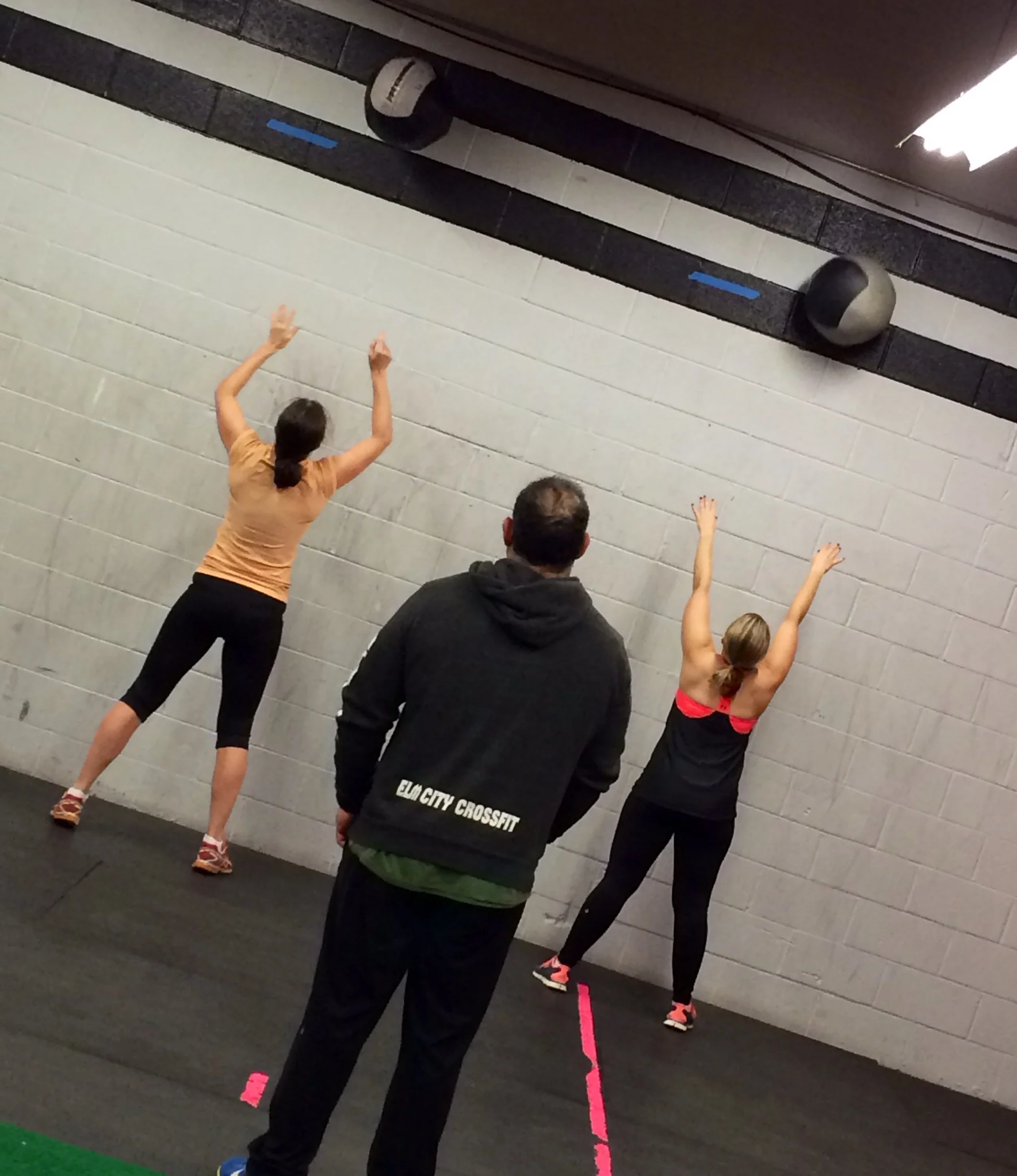 Our New On-Rampers under the watchful eye! 