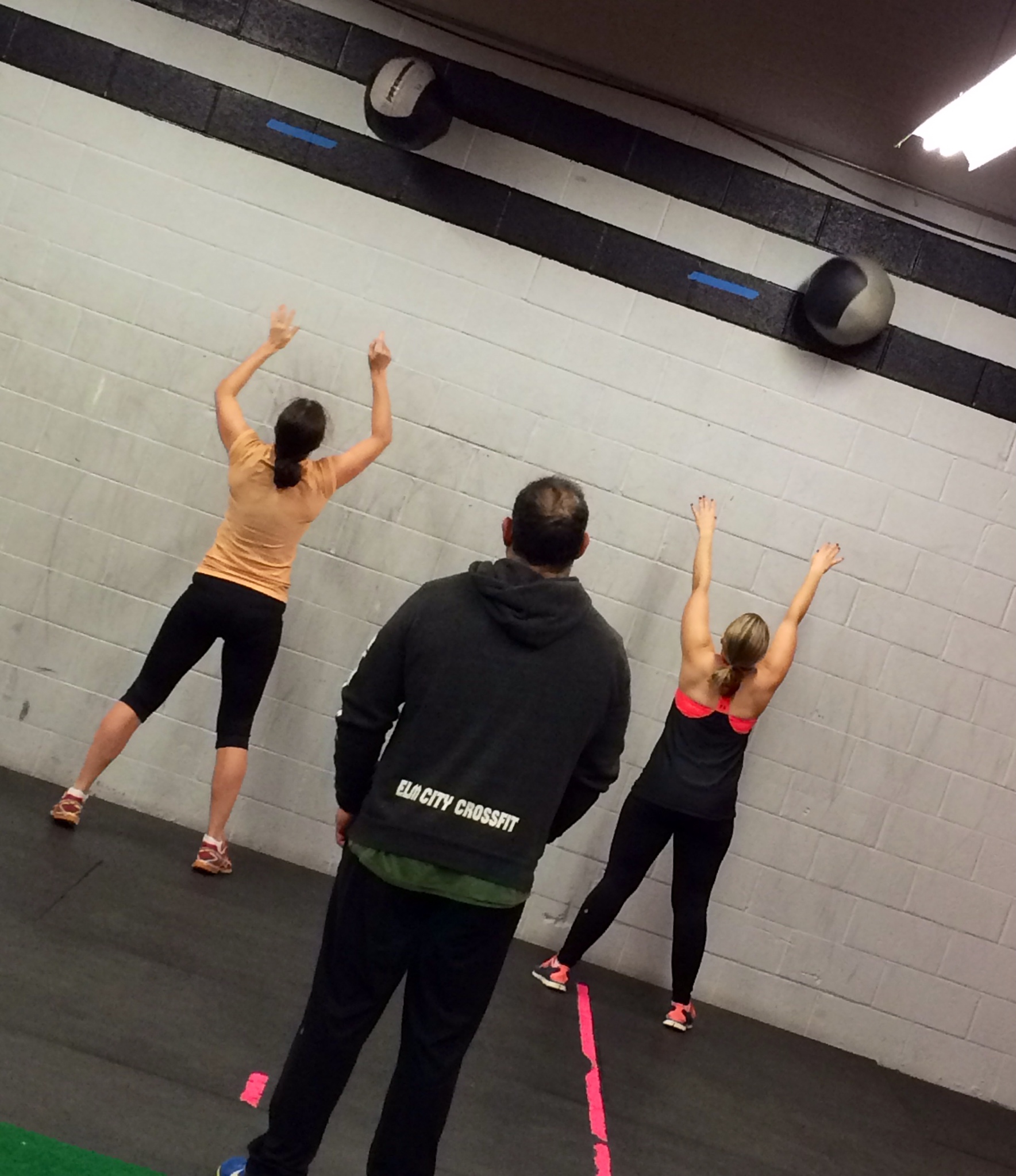 Our New On-Rampers under the watchful eye! 