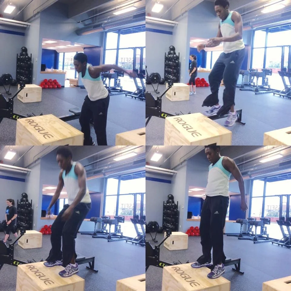 Yemi taking her Elm City CrossFit skills on the road!