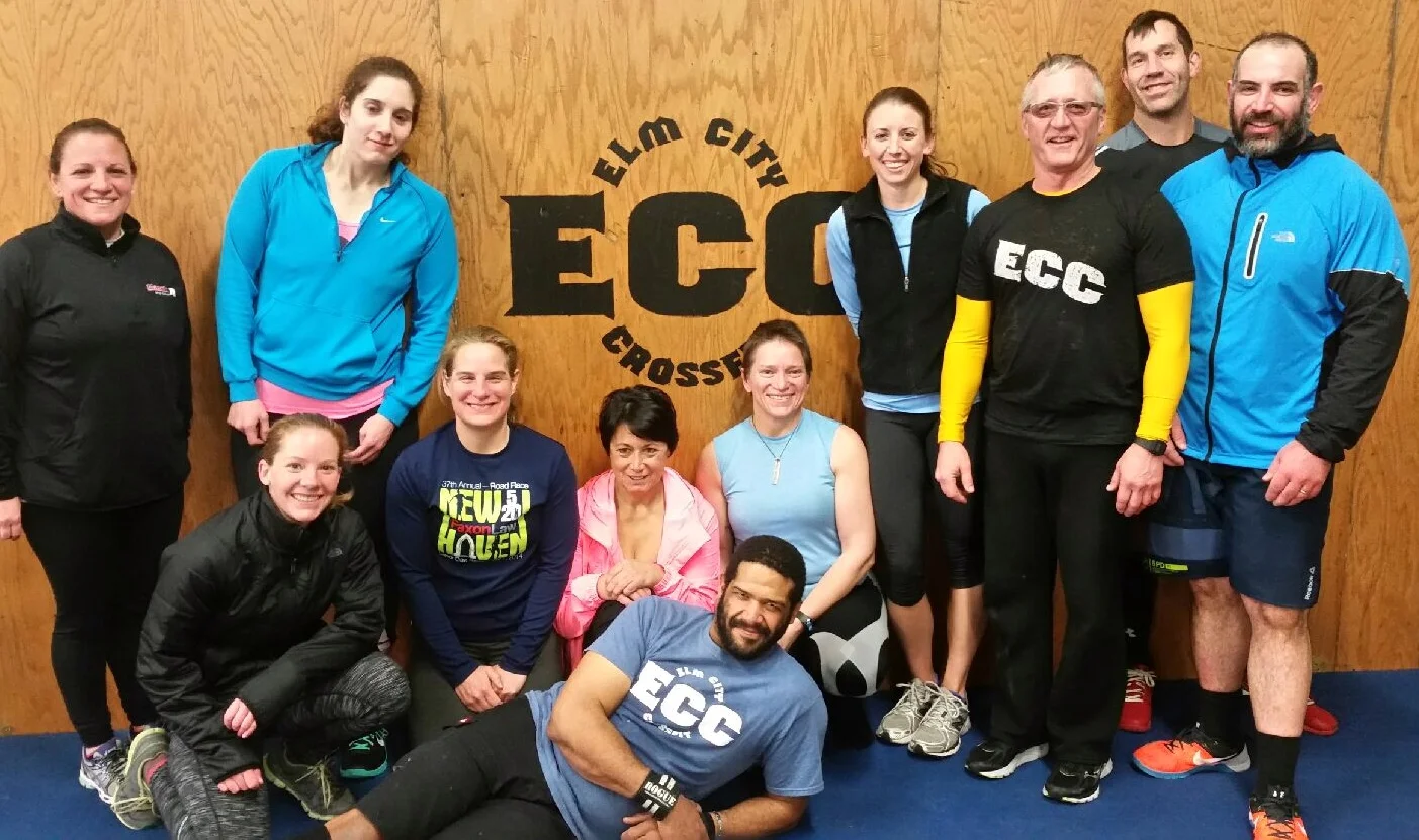 Our latest Sunday Funday Crew! A little weighted run with hill repeats before some benching.