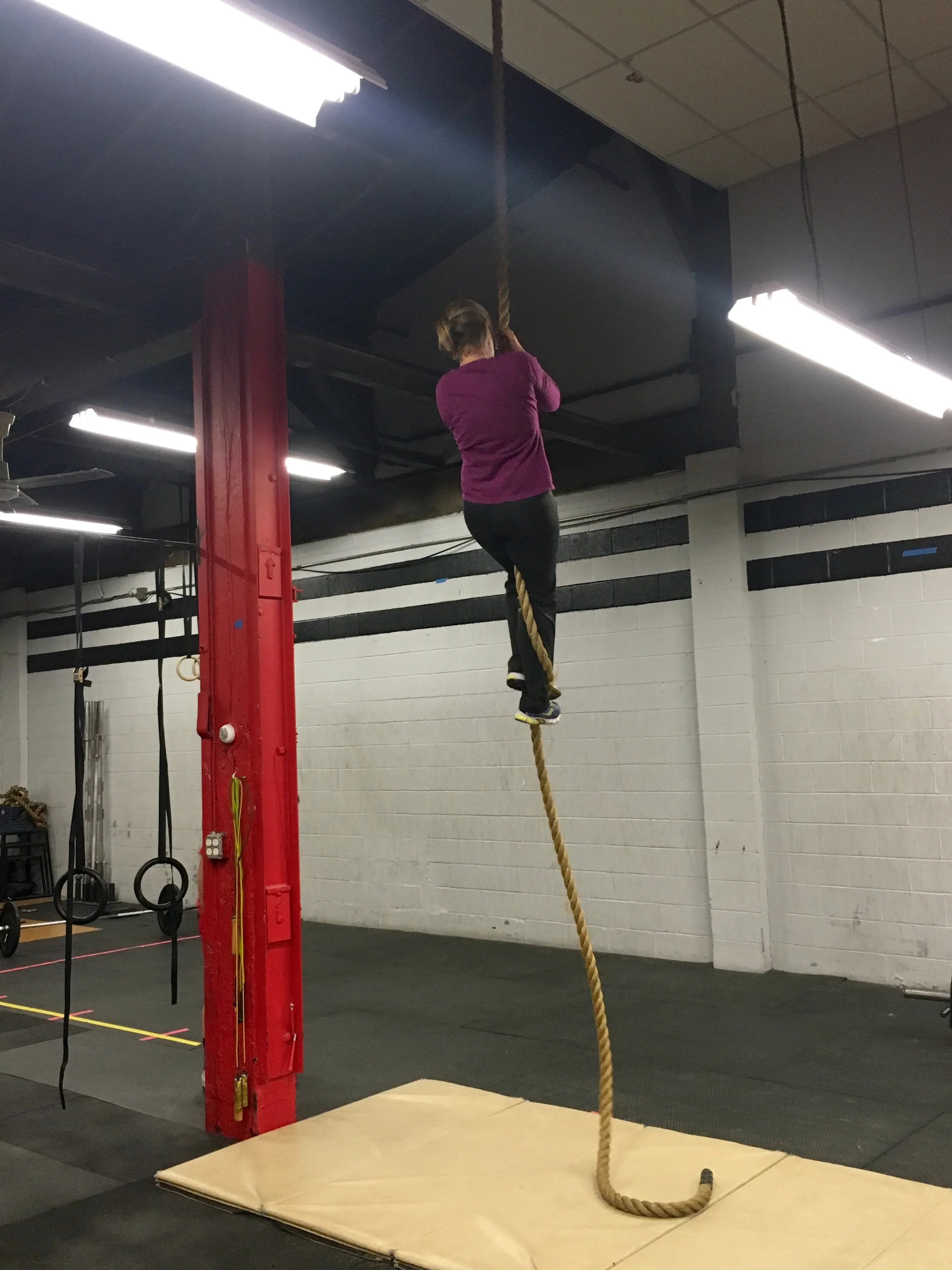 Bonnie showing her sky moves!