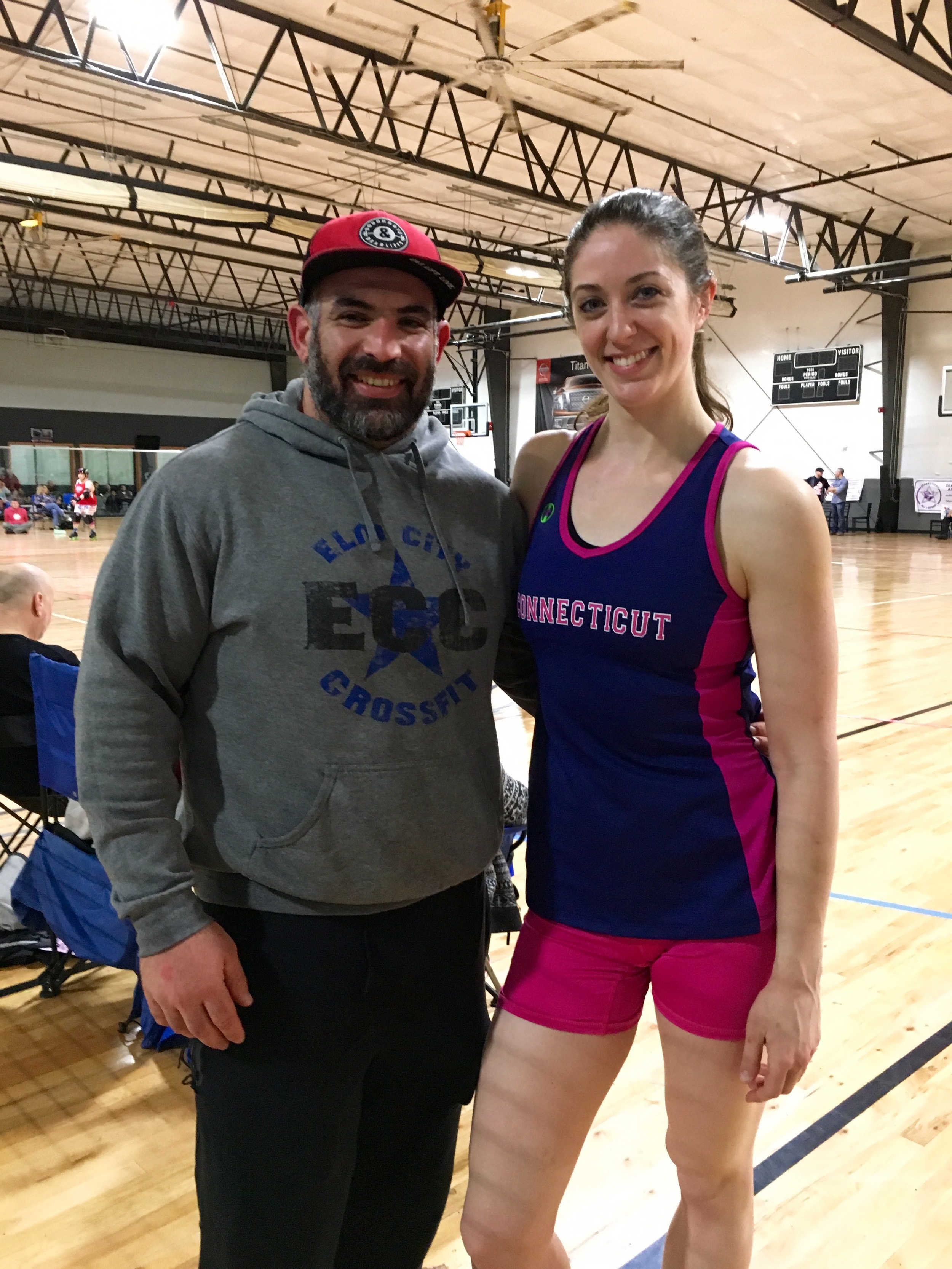 Elm City Supports our very own Heather better known as Sinin Sonic in CT Roller Derby Allstars