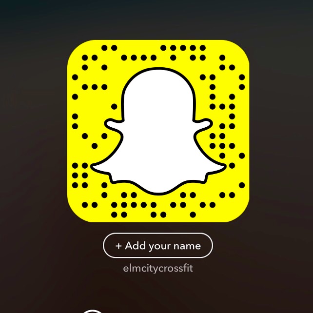 Yep that's right! Follow us on Snap Chat!