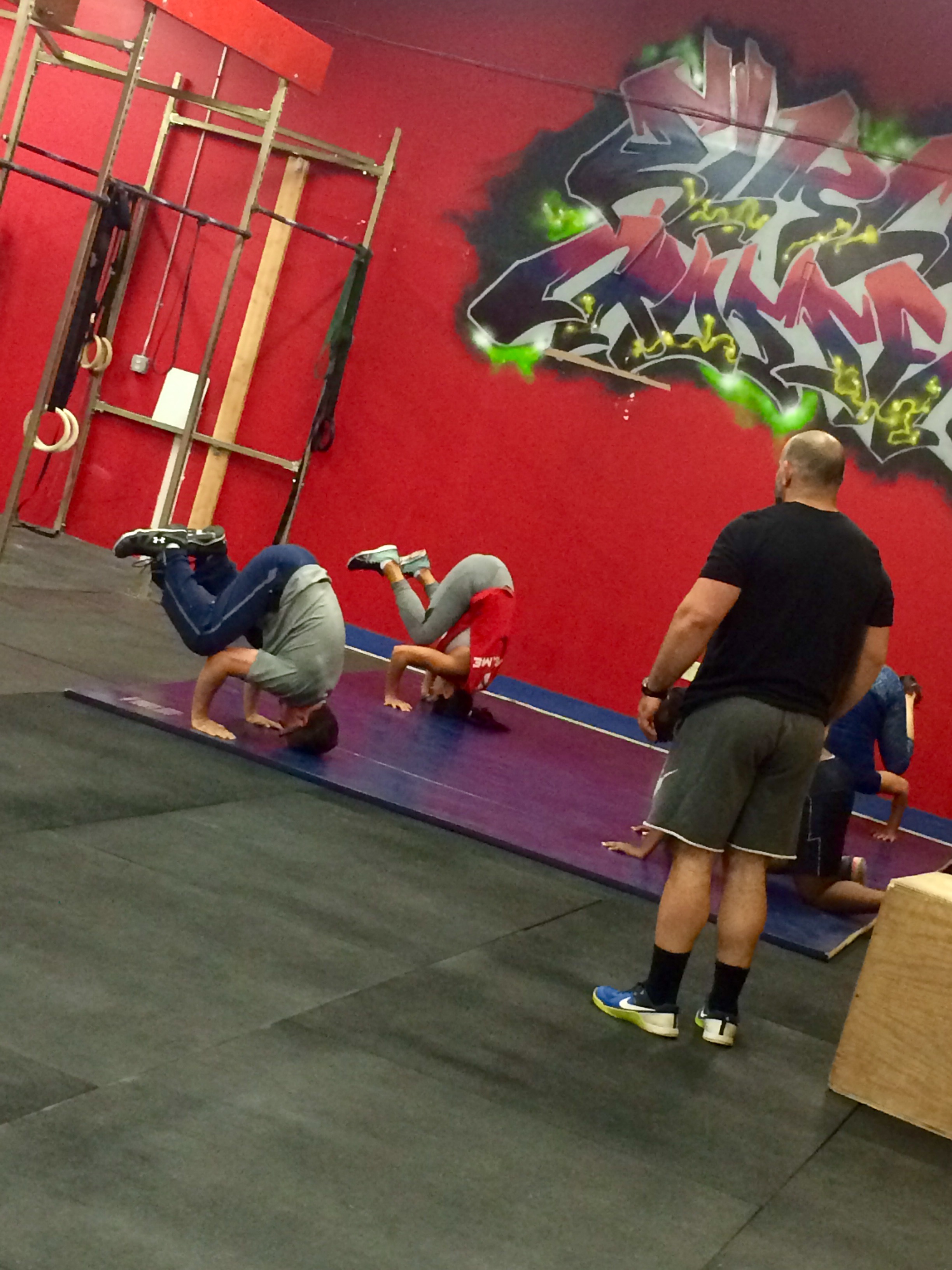 Hand Stand Practice