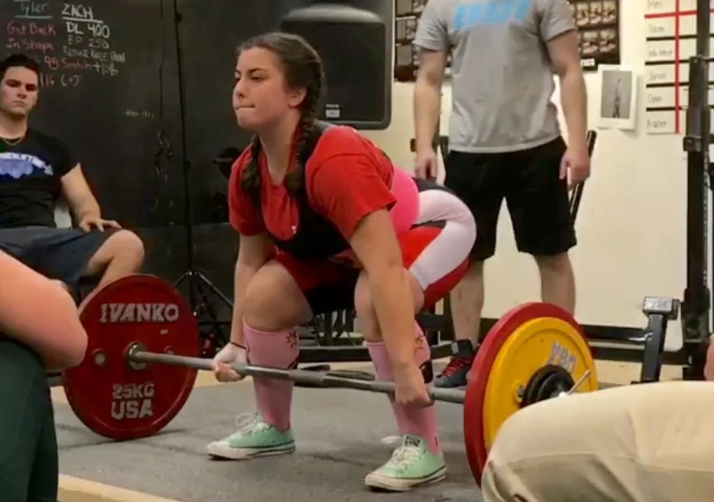 Good Luck to our young but very strong Elm City Underground athlete Emma as she competes this weekend in Massachusetts! We will be PULLING for you girl.... 