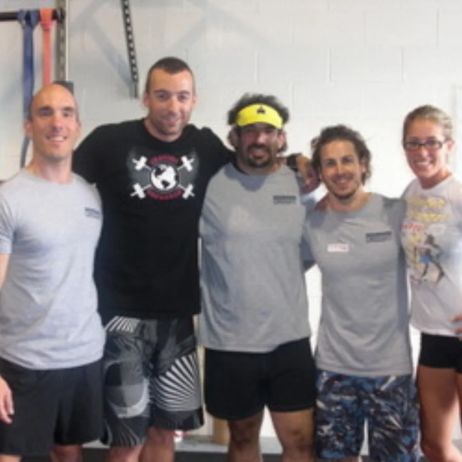 Grand Opening - September 12, 2009 ~ Elm City CrossFit opened to "Chelsea"... There were only 5 athletes who completed the WOD Rx'ed that day! Wanna guess who they were?