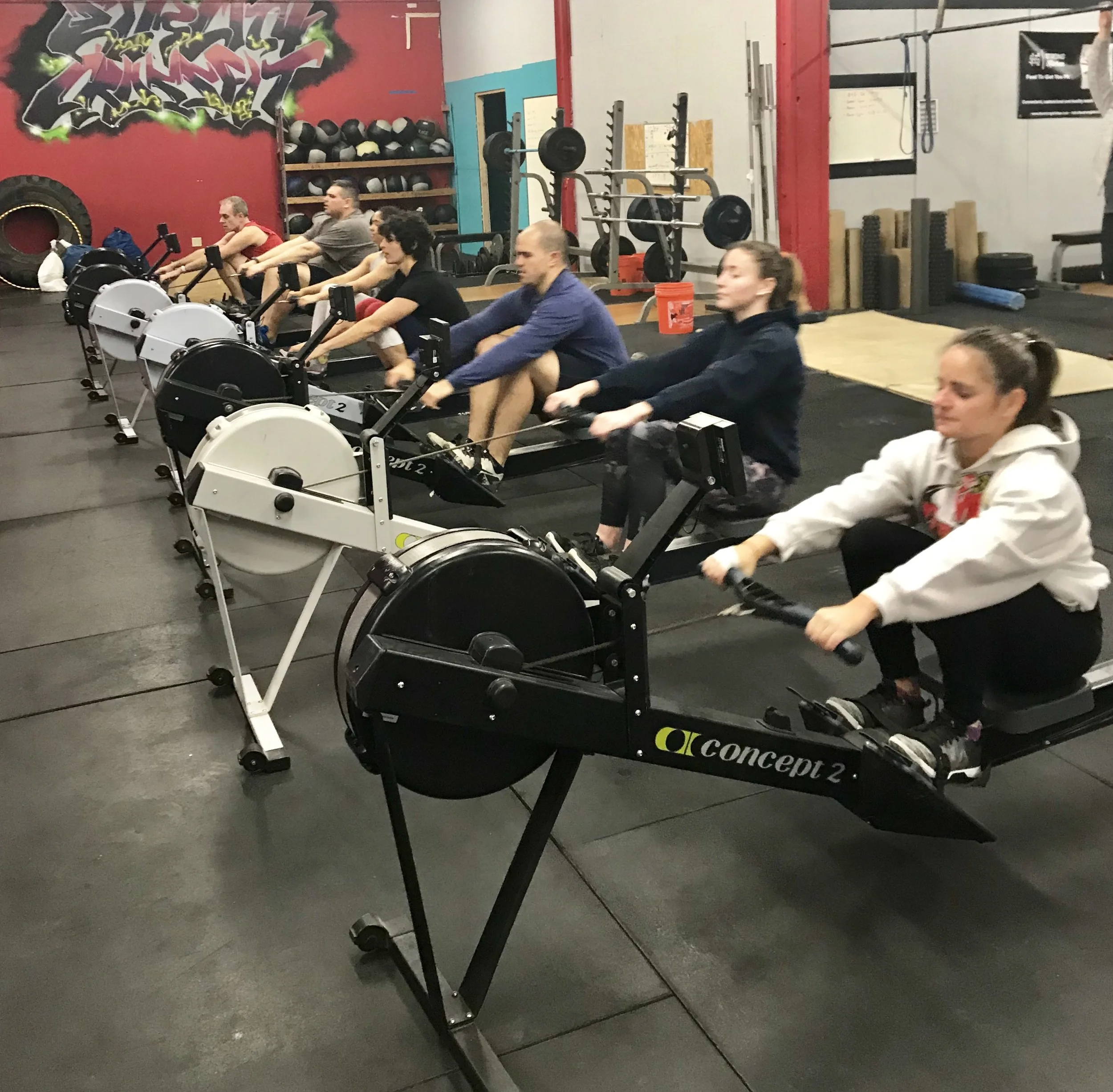 Amazing Energy and Crew at the 530 pm Class