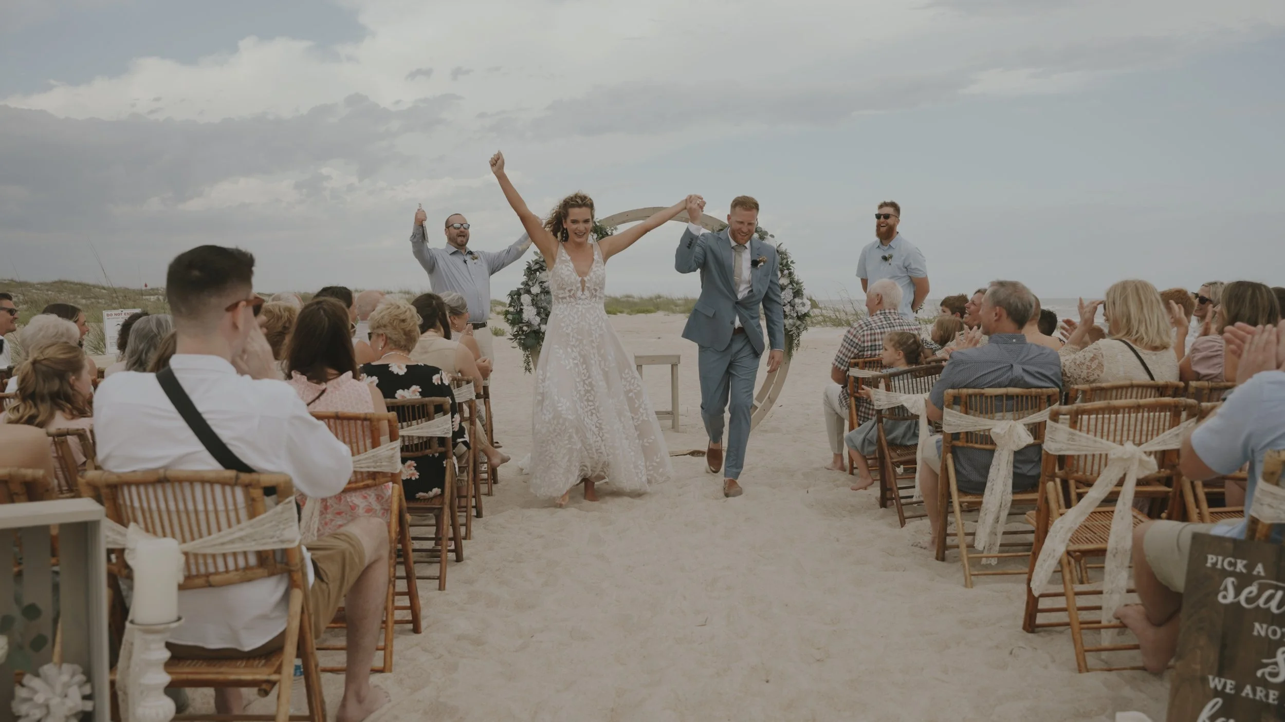 Beach Wedding Video ll St. Augustine,Florida ll Levi + Moleigh's Wedding