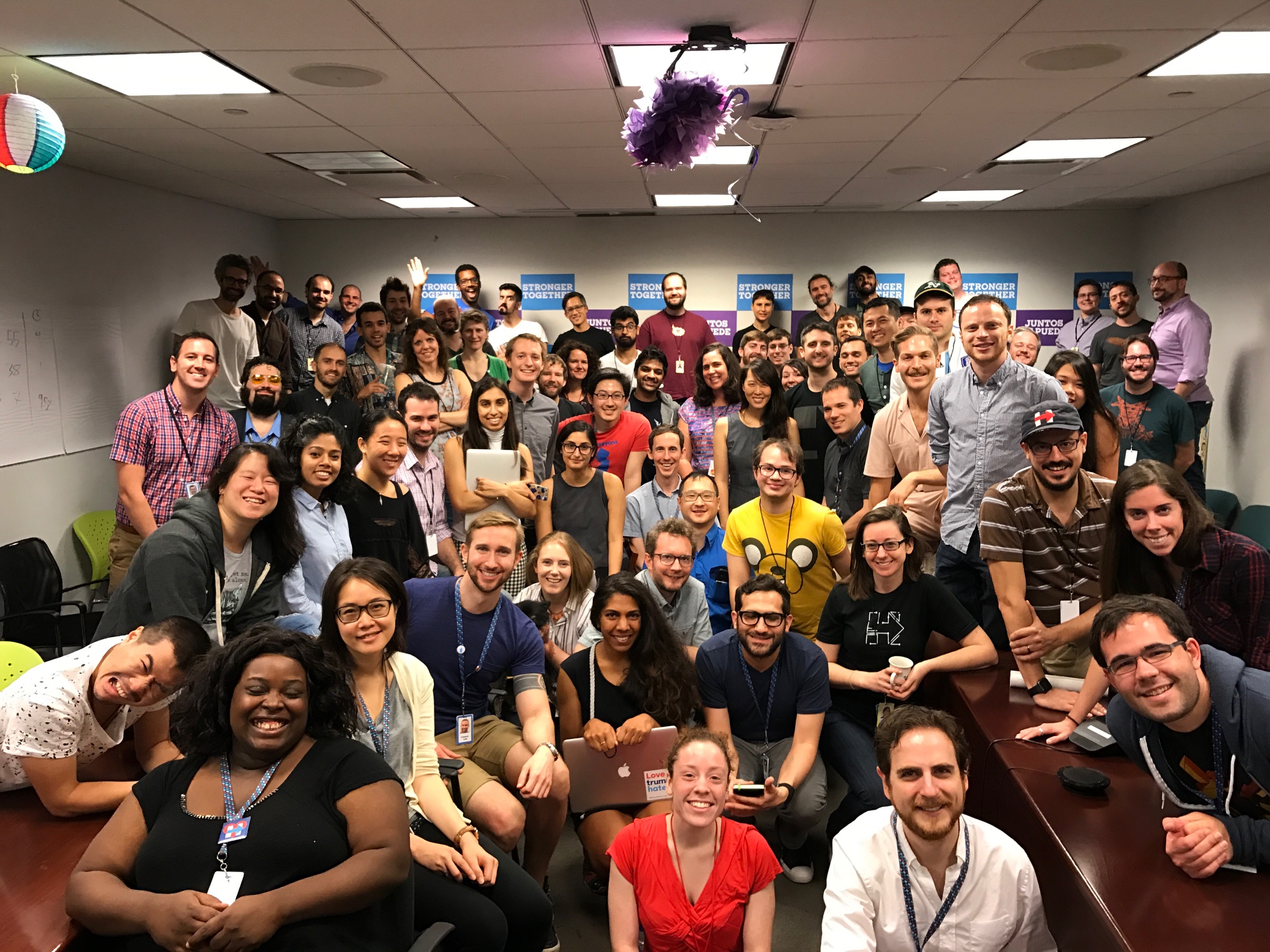 HFA tech team: 80 engineers, designers, and product managers