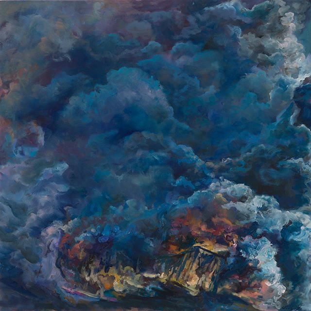 Thomas fire blue plume
Oil on wood panel, 30'' x 30''
2019 #StillBurning -
#oiloncanvas #oiloncanvaspainting #abstrakt #artcollectors #bayareaartist #artsy #artcollector #artlover #fineart #instagramart #instaartsy #femaleartist #artistsofinstagram #