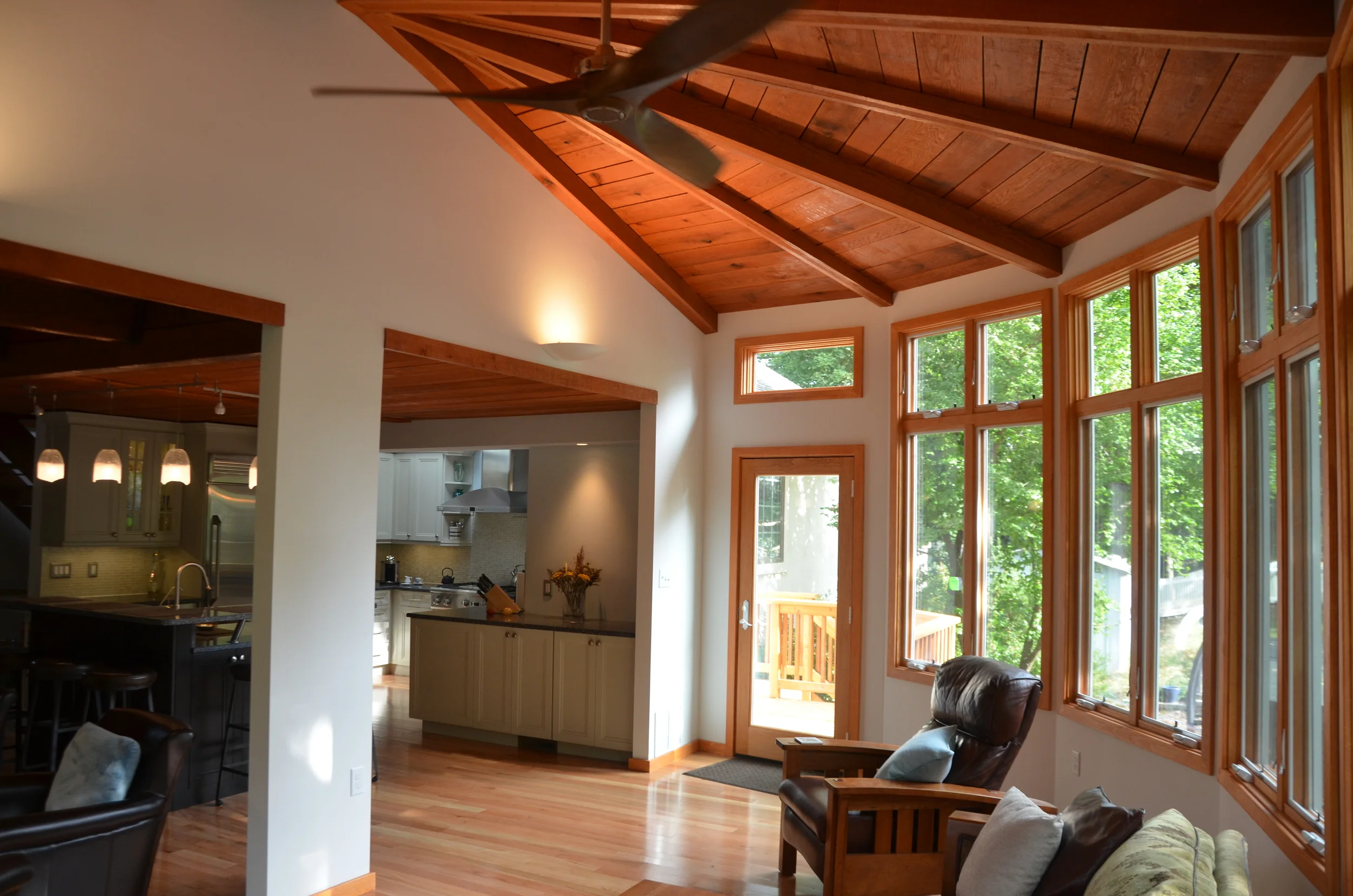 Family Room Addition - View to Kitchen