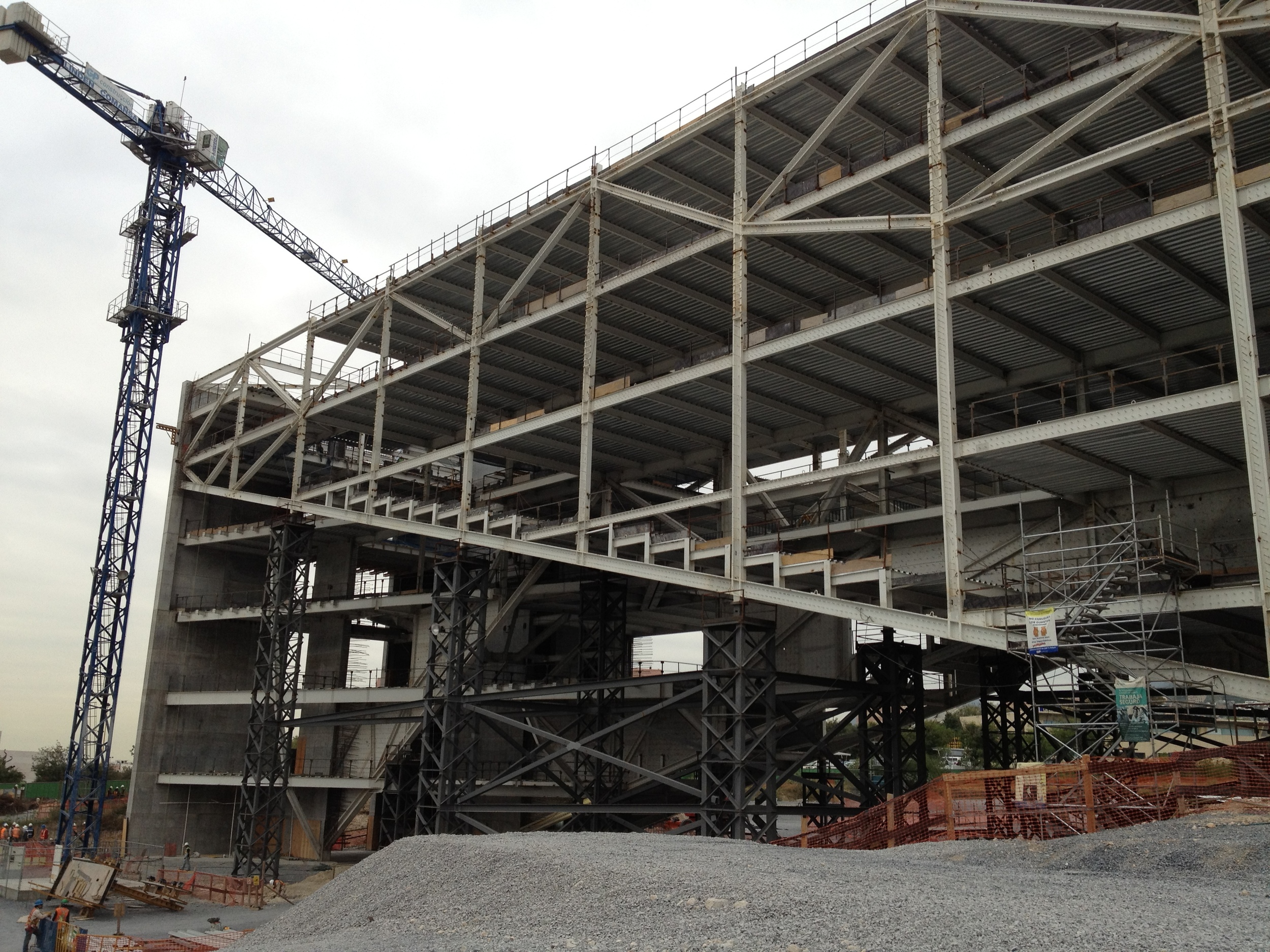 UdeM* Steel Framing Construction Progress Photo
