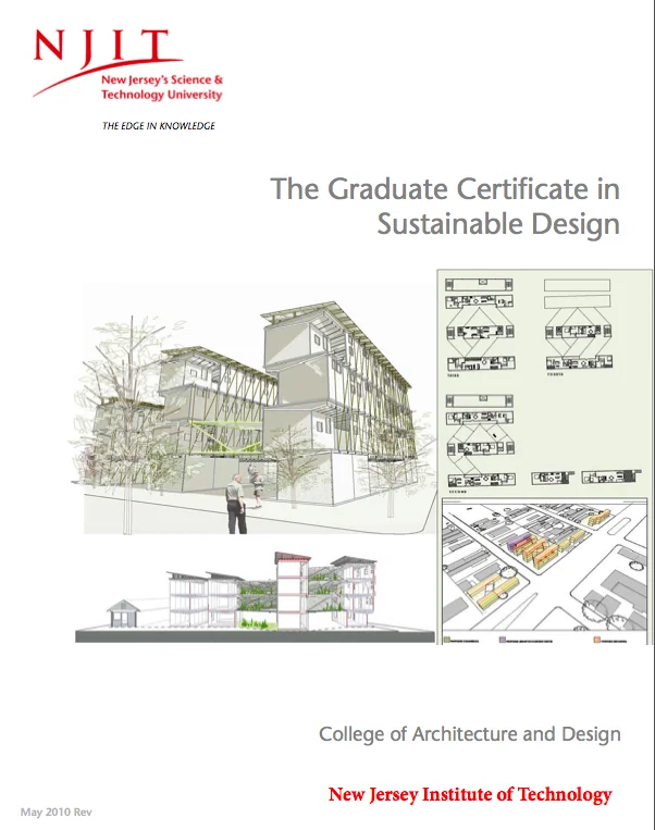 New Jersey Institute of Technology - Certificate Program in Sustainable Design
