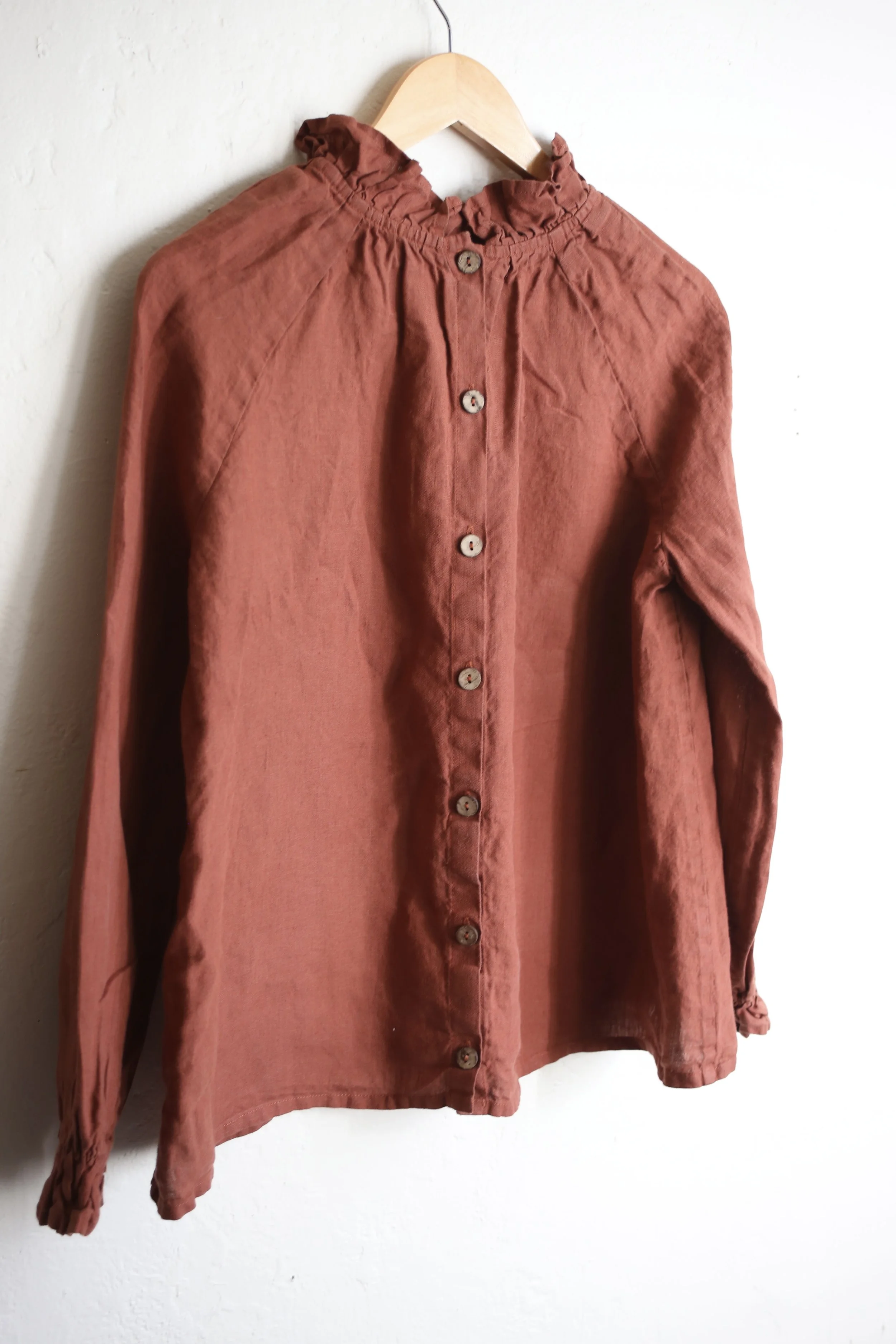 La Petite Alice Linen Blouse