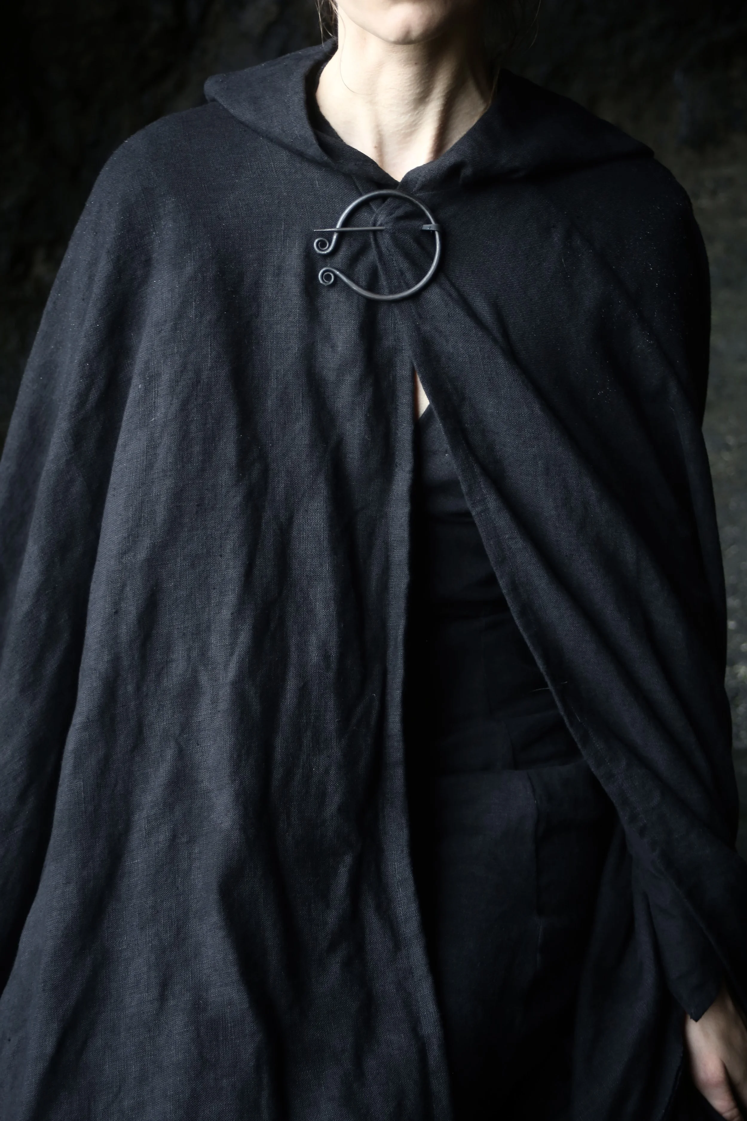 Medieval Iron Brooch