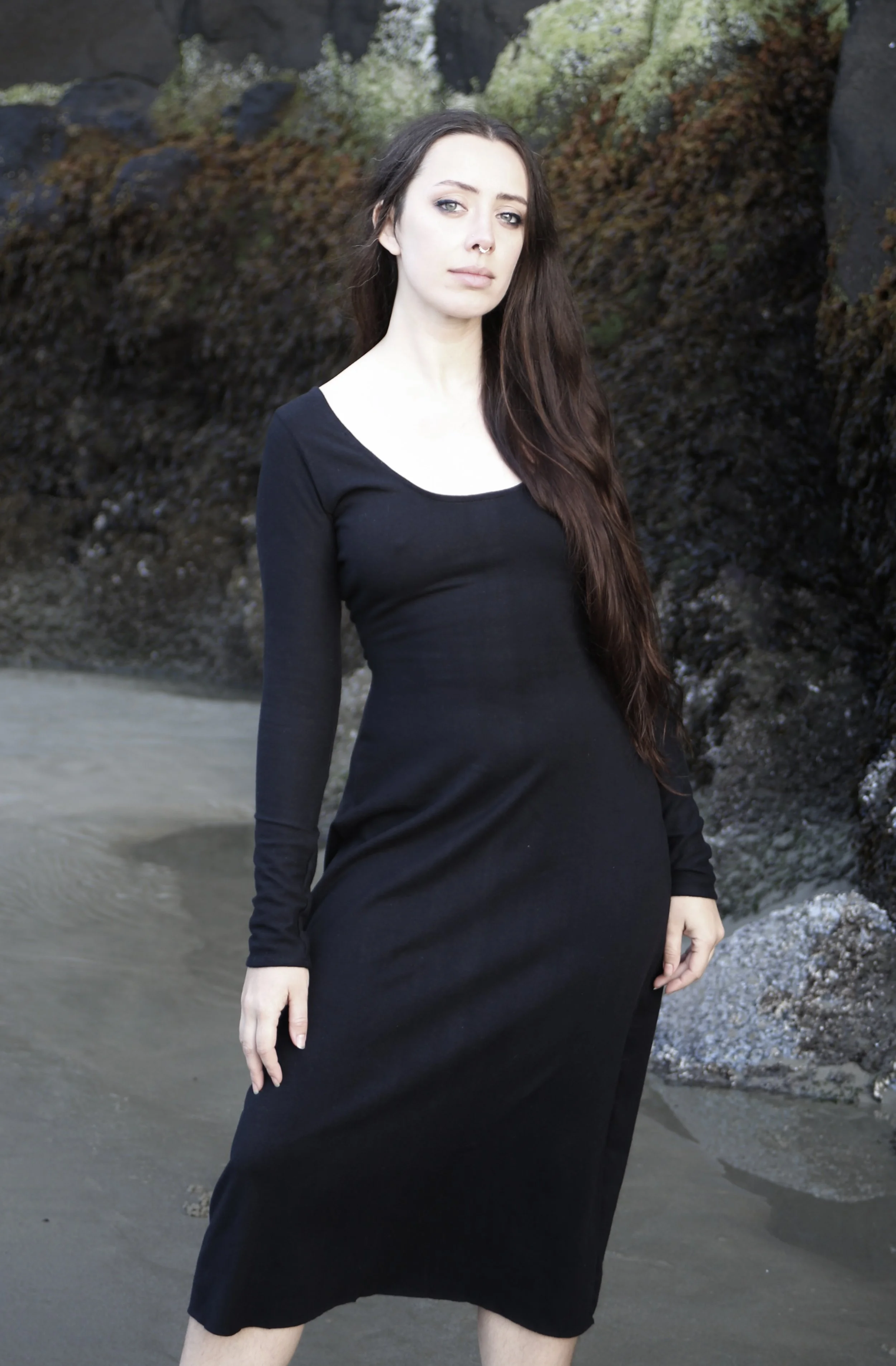 Ephyra Dress- Black