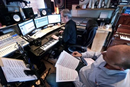 Gary with producer Chris Traves