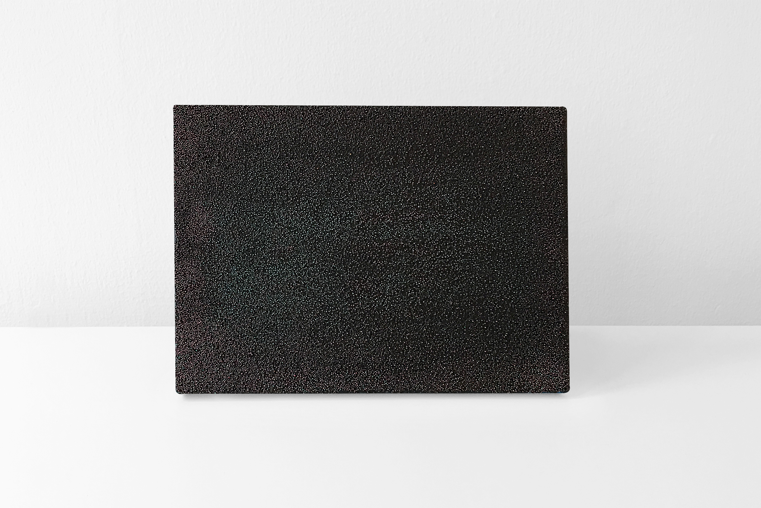  Black dots, 2015 mixed media on canvas 19x24 cm / 7.5x9 in EAF110    