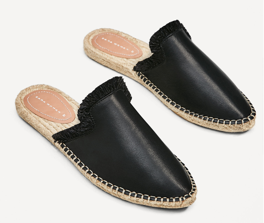 Zara mule espadrille - $49.99