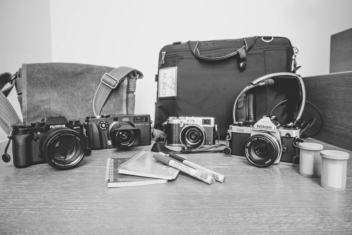 One digital body, one film body. A nice change up when travelling.