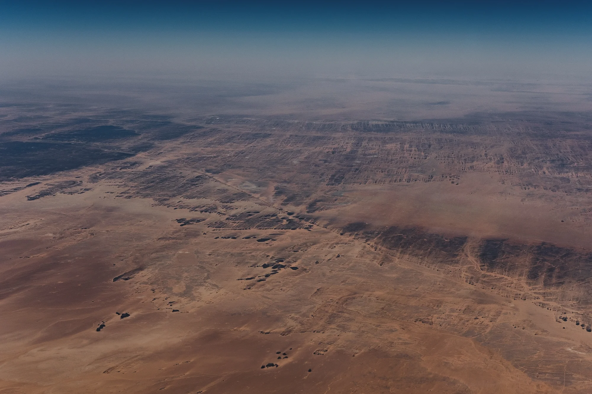 Clearly the elements play a big role in this remote landscape...