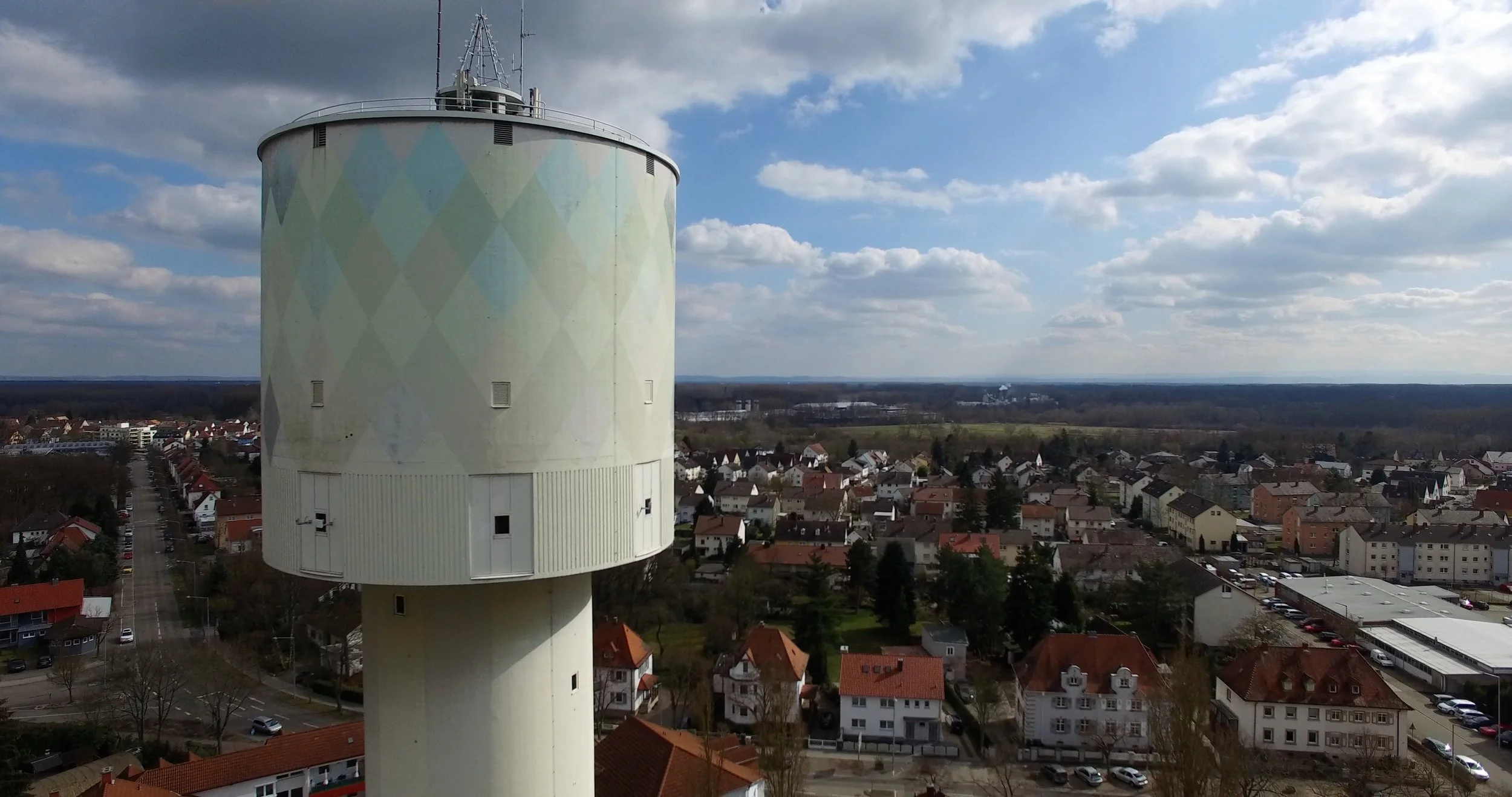 Der Wasserturm bis 2017