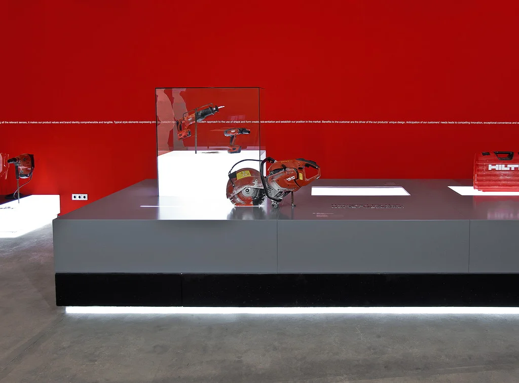 Hilti Brandworld | Hilti im Red Dot Museum | Triad Berlin