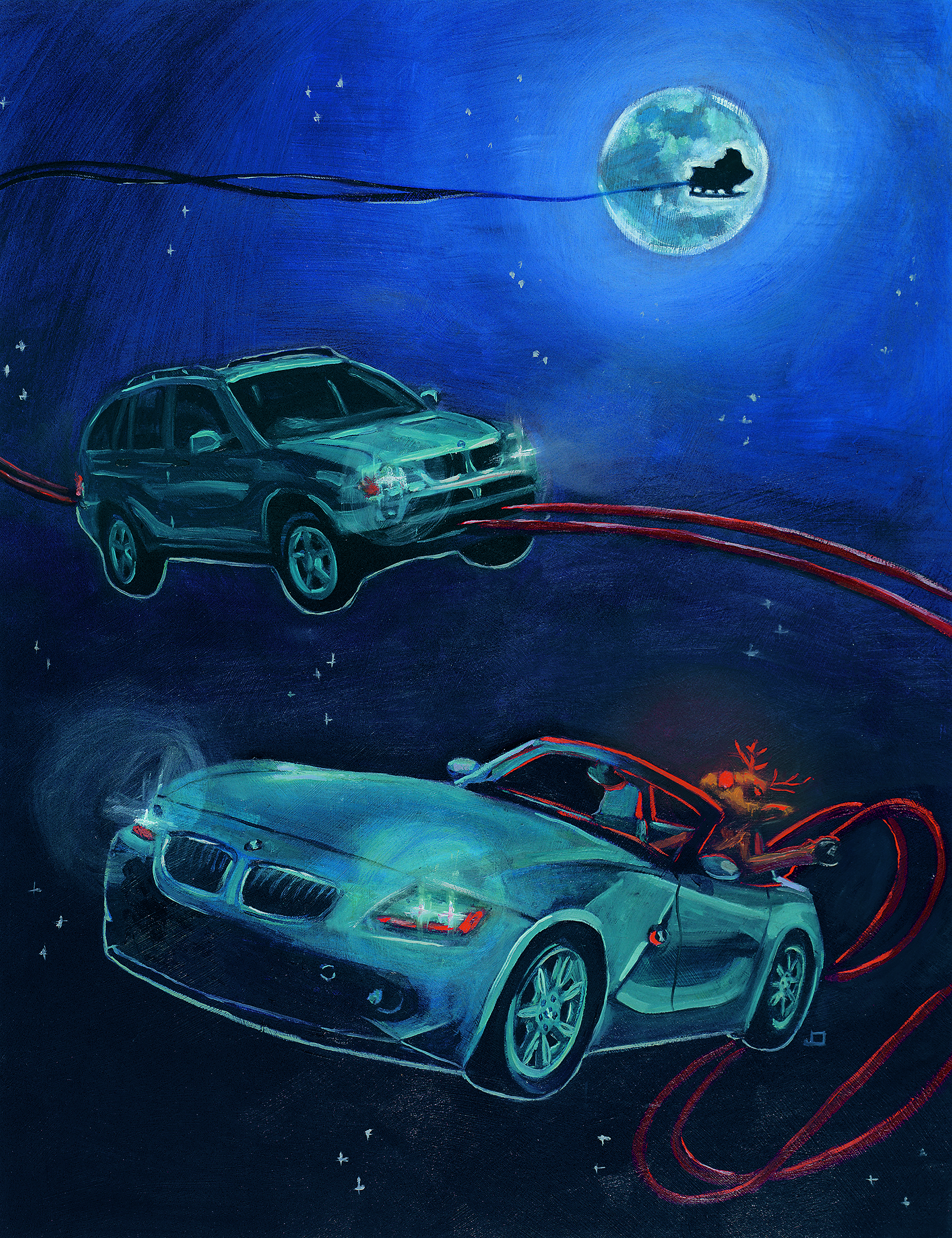 BMW US Factory Christmas Card Cover