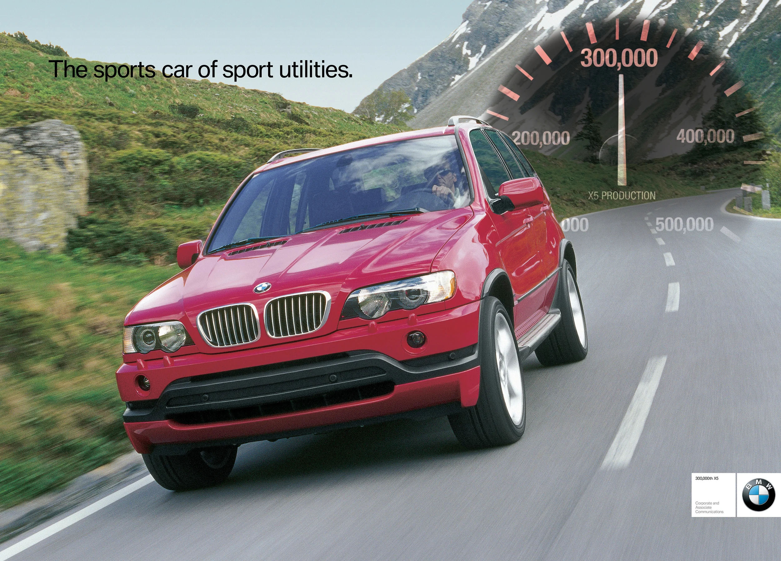 BMW 300,000th X5 Poster