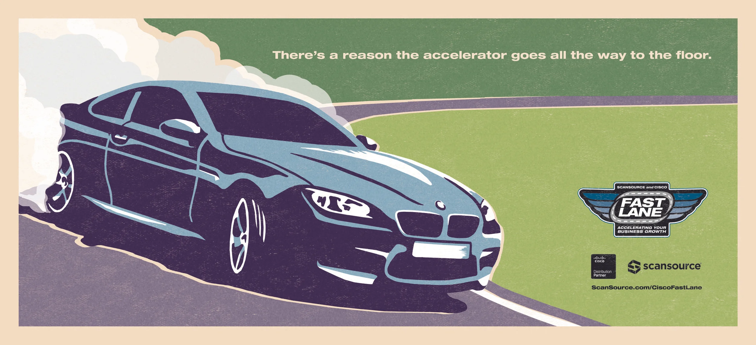 Fast Lane Promotion Poster