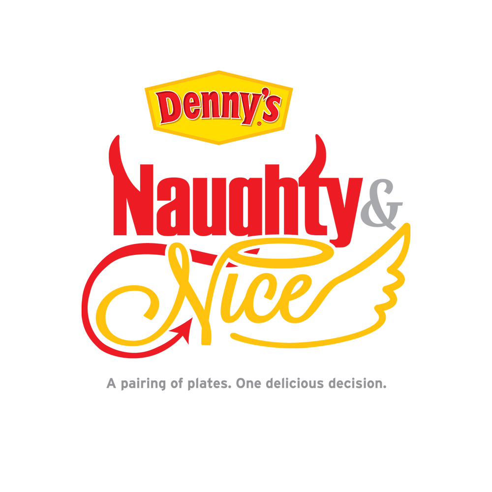 Denny's Naughty & Nice Menu Logo