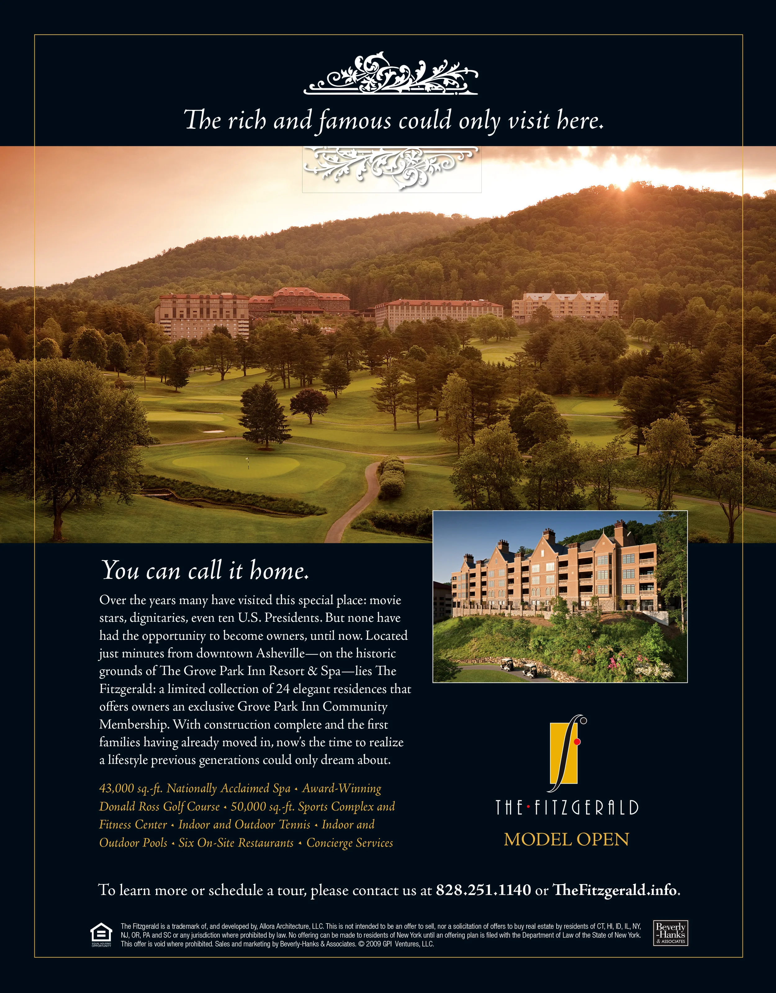 The Fitzgerald "Rich and Famous" Ad