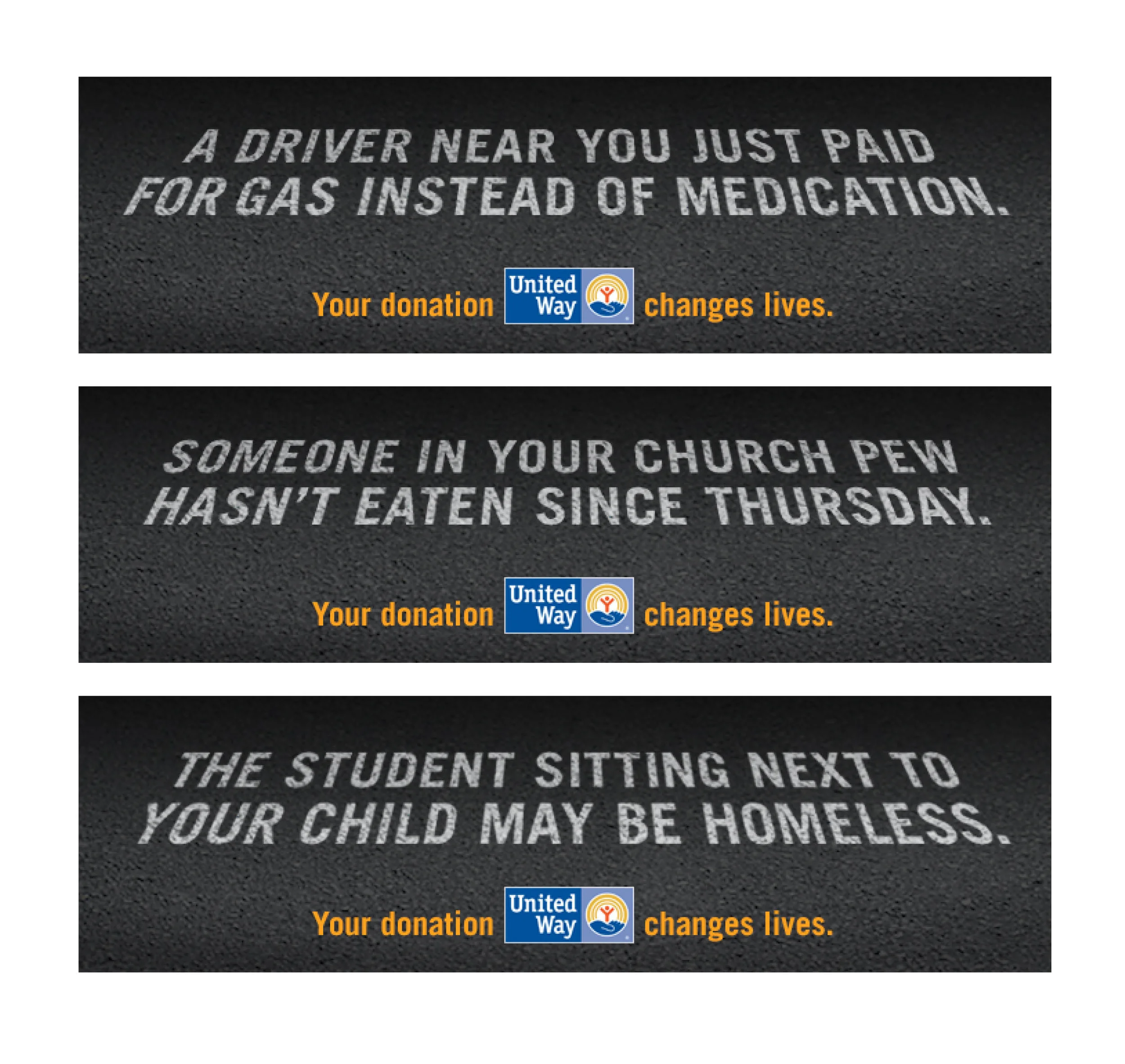 United Way of Greenville County 2013 Campaign Outdoor Boards