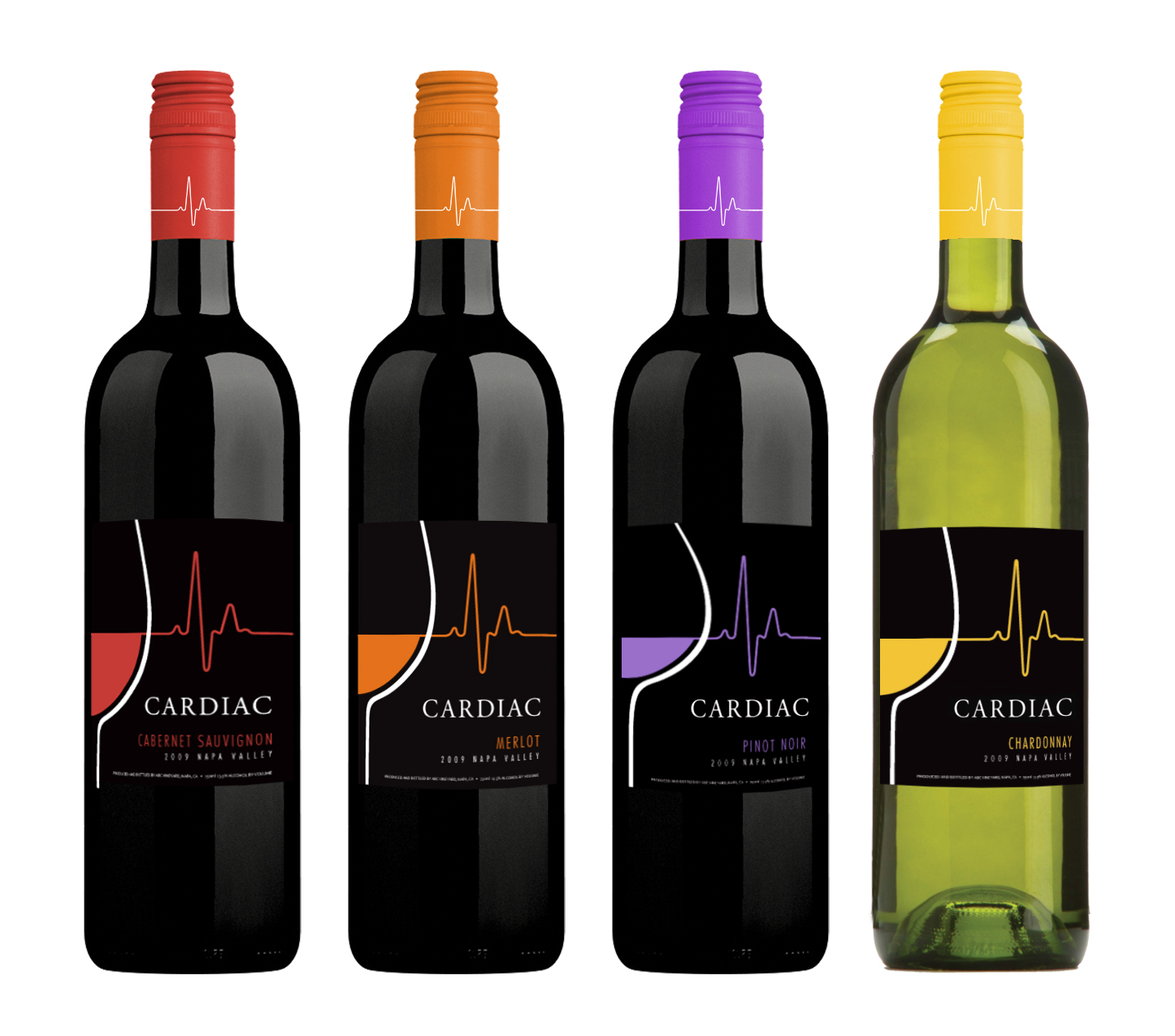 Cardiac Wines Label & Wraps