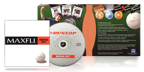 Dunlop/Maxfli Golf Media Kit