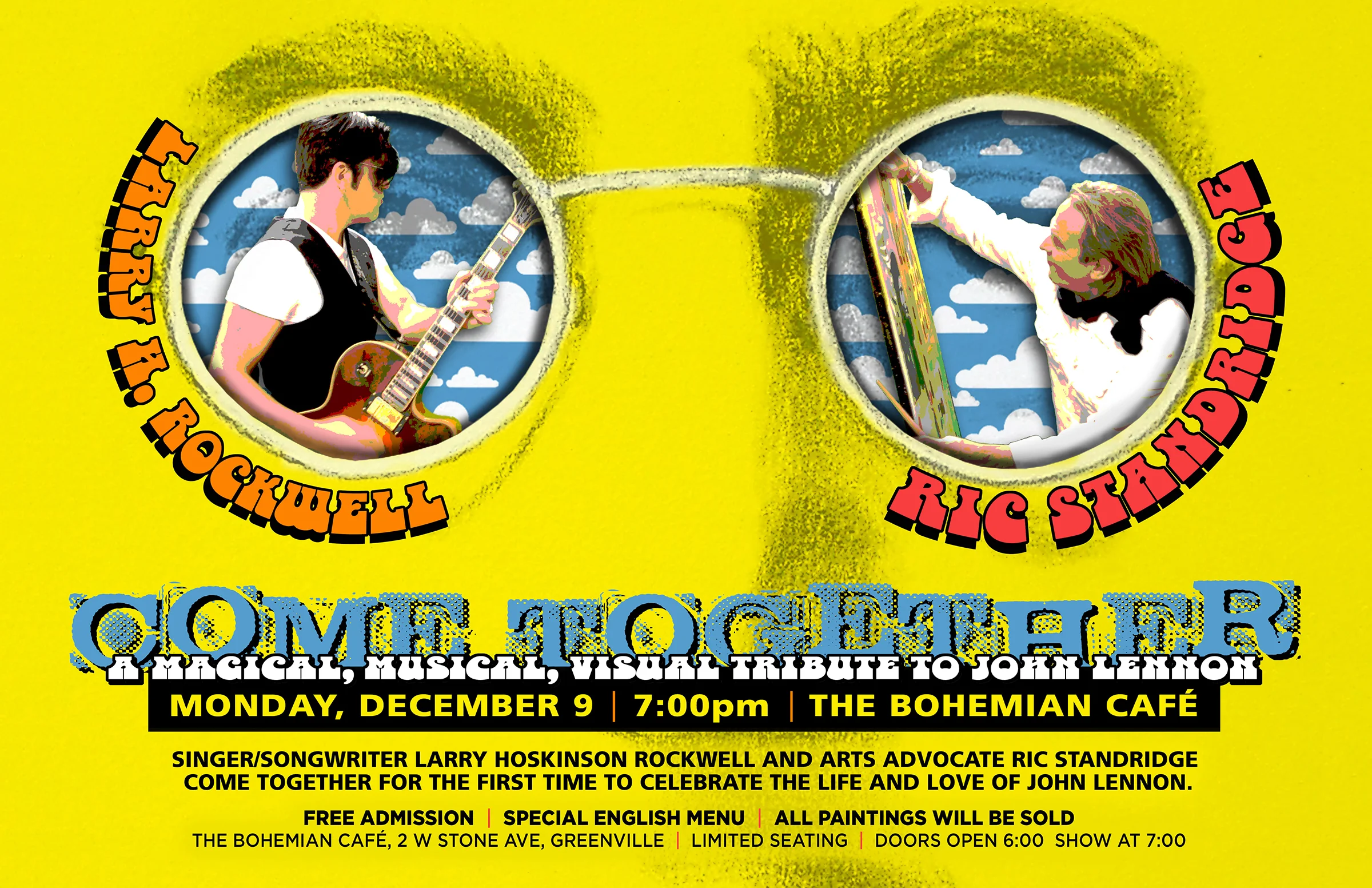 Come Together John Lennon Tribute Poster